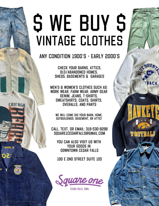 We Buy Vintage