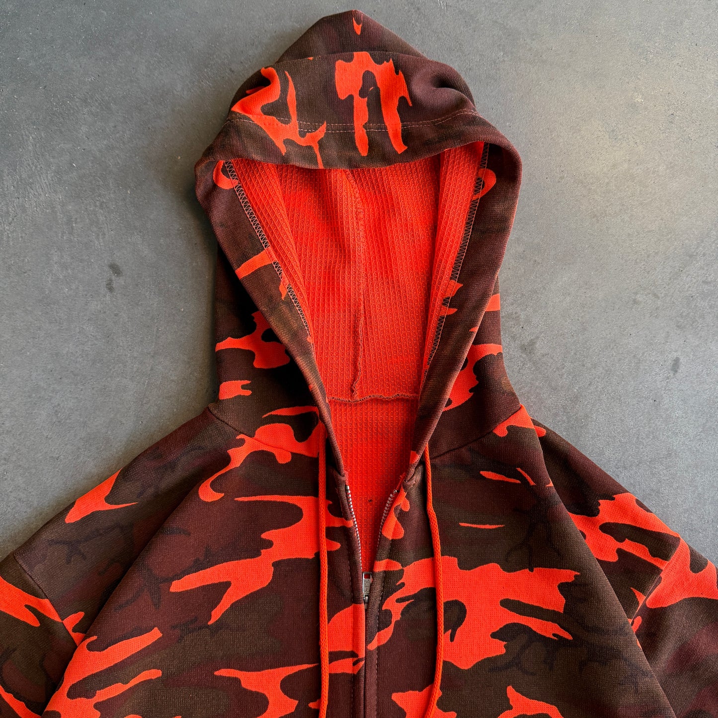 (L) Neon Camo Hoodie