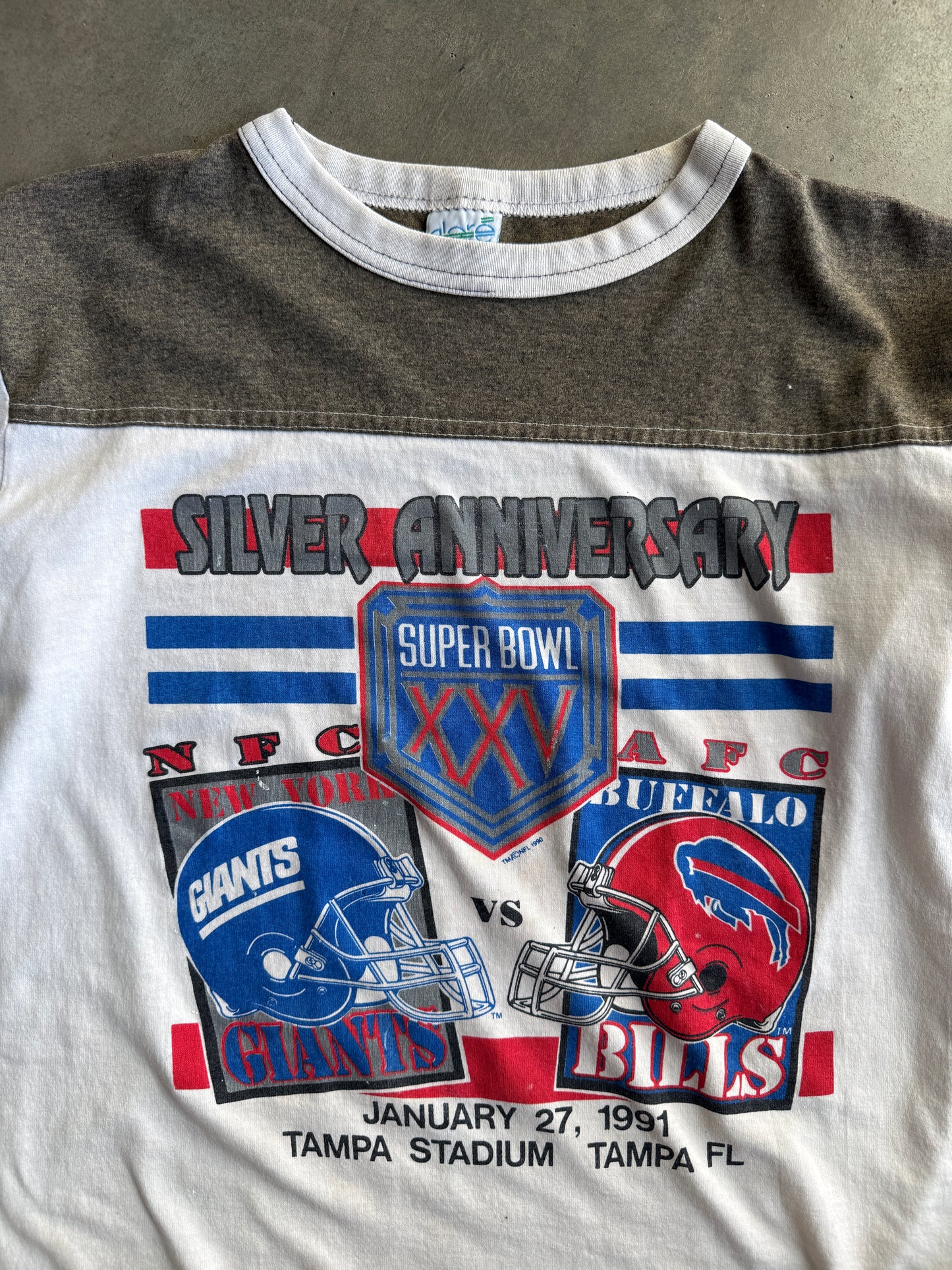 (L) Super Bowl XXV Tee