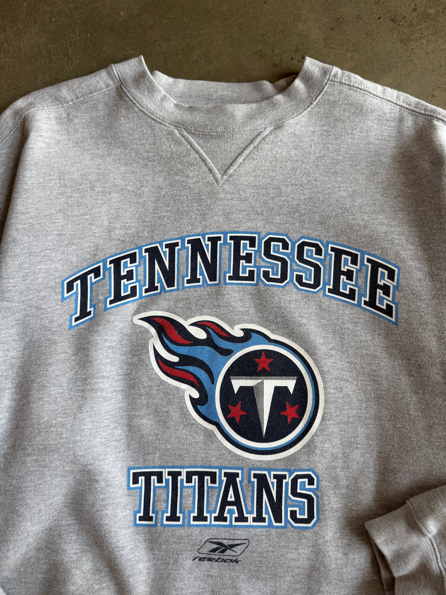 (XL) Tennessee Titans Reebok Crew