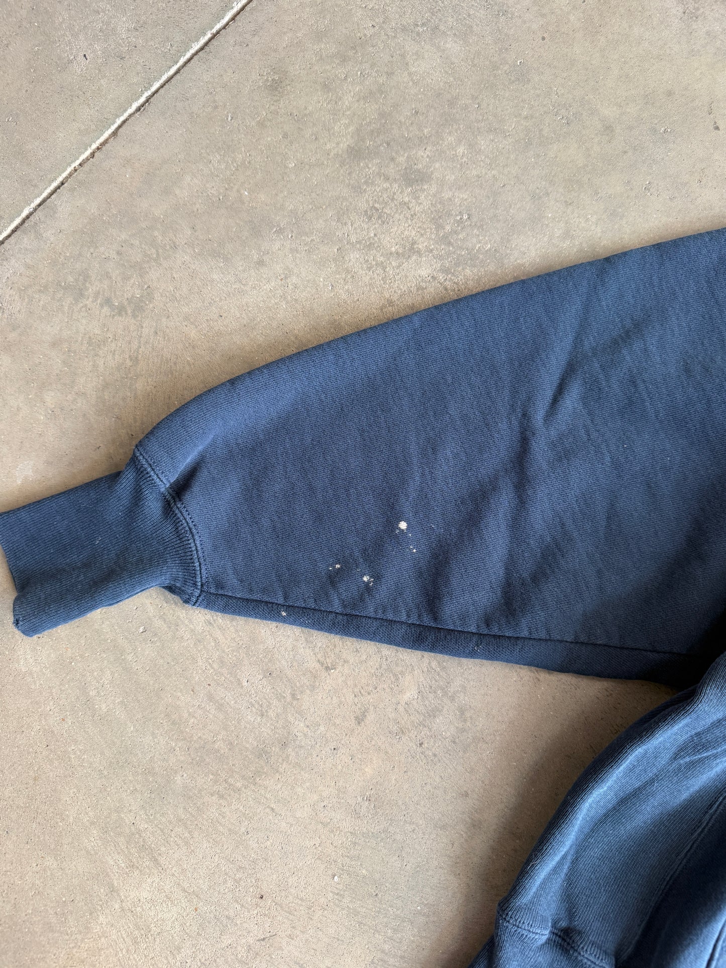 (XL) Iowa State Navy Reverse Weave Hoodie