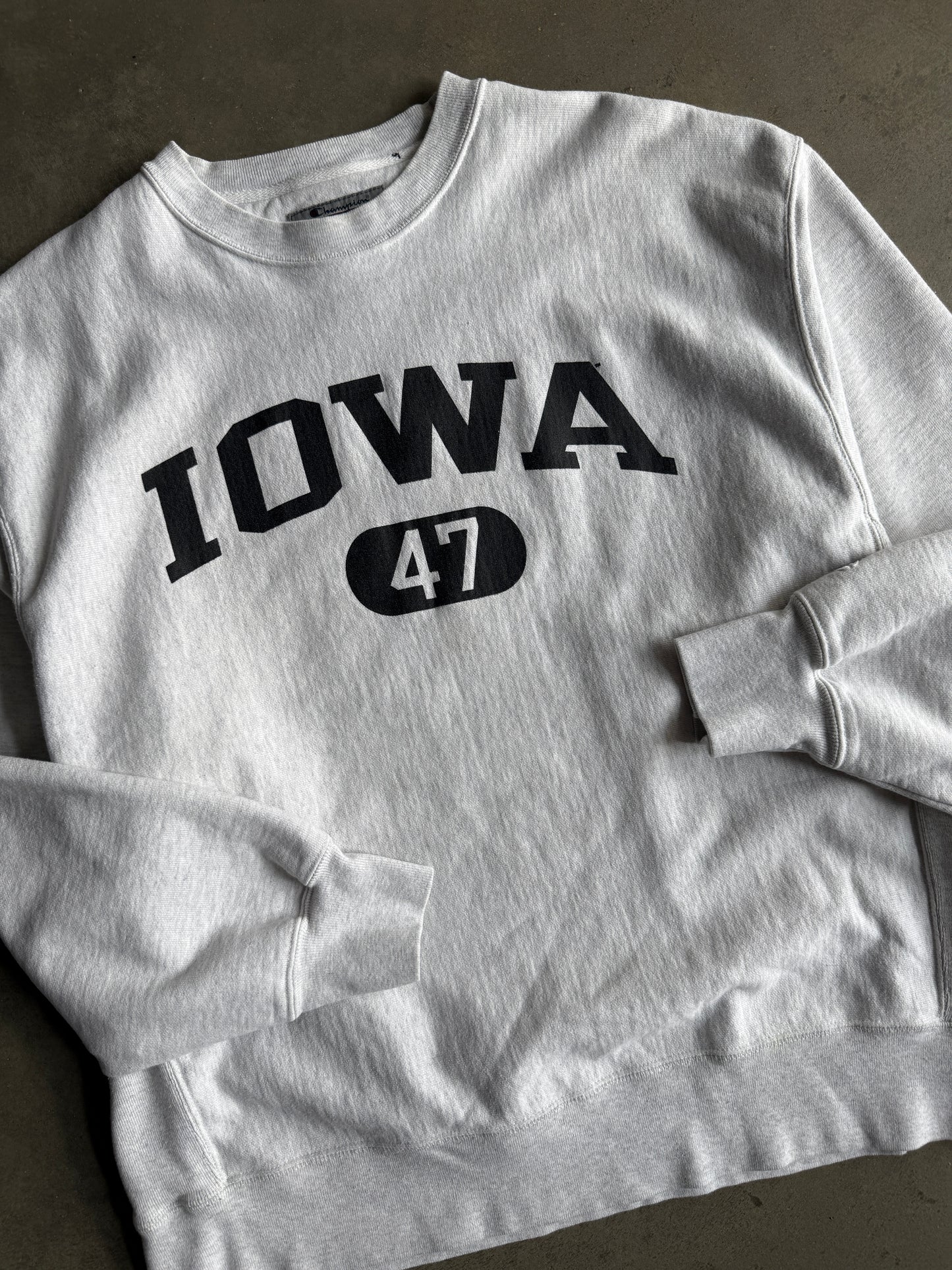 (XXL) Iowa Reverse Weave Crew