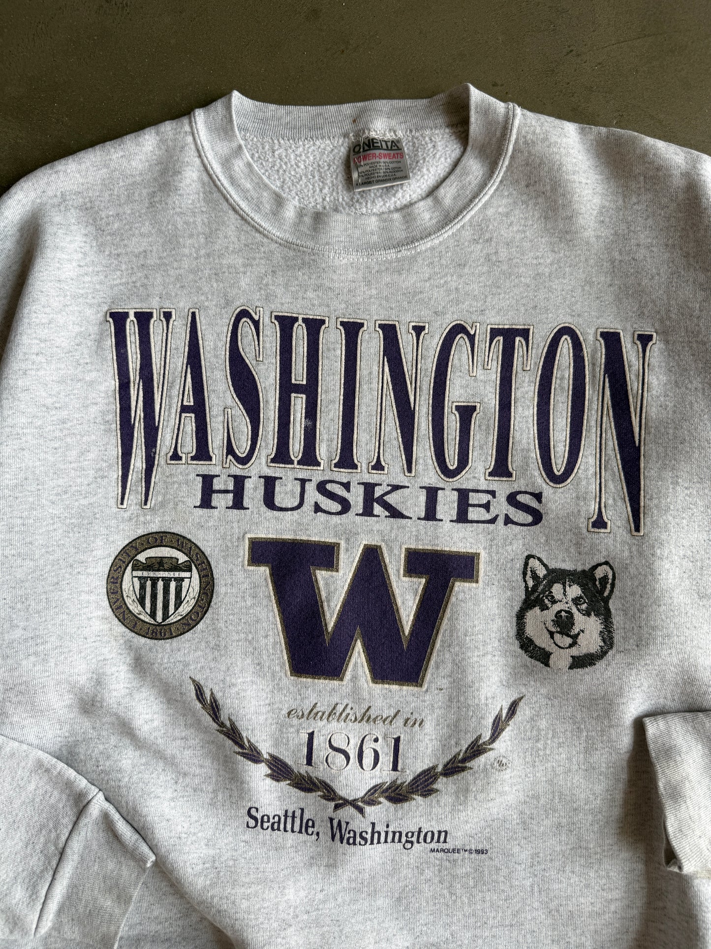 (XL) Washington Huskies Crew