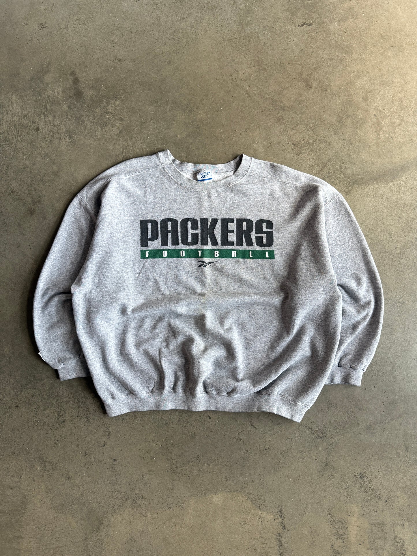 (XL) Green Bay Packers Reebok Crew