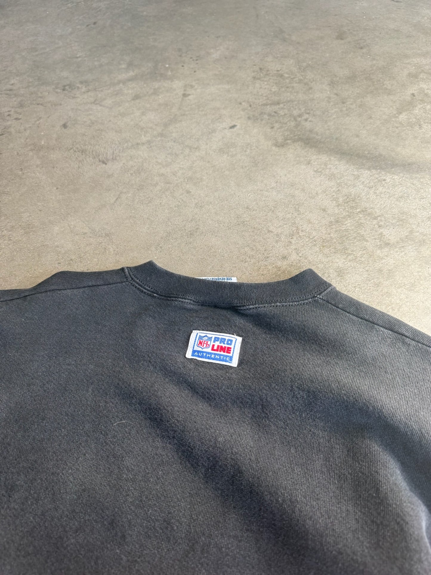 (XL) Pittsburgh Steelers Logo Athletic Crew