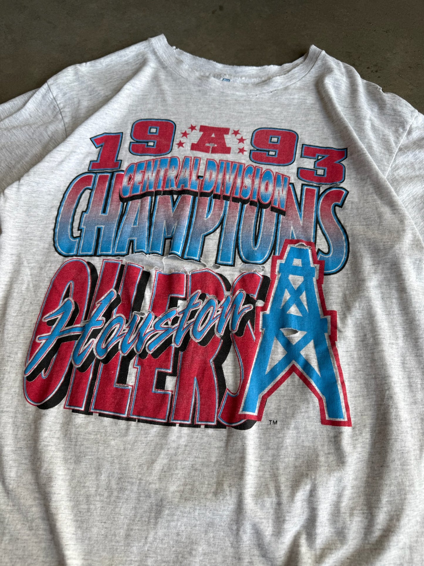 (L) Houston Oilers Tee