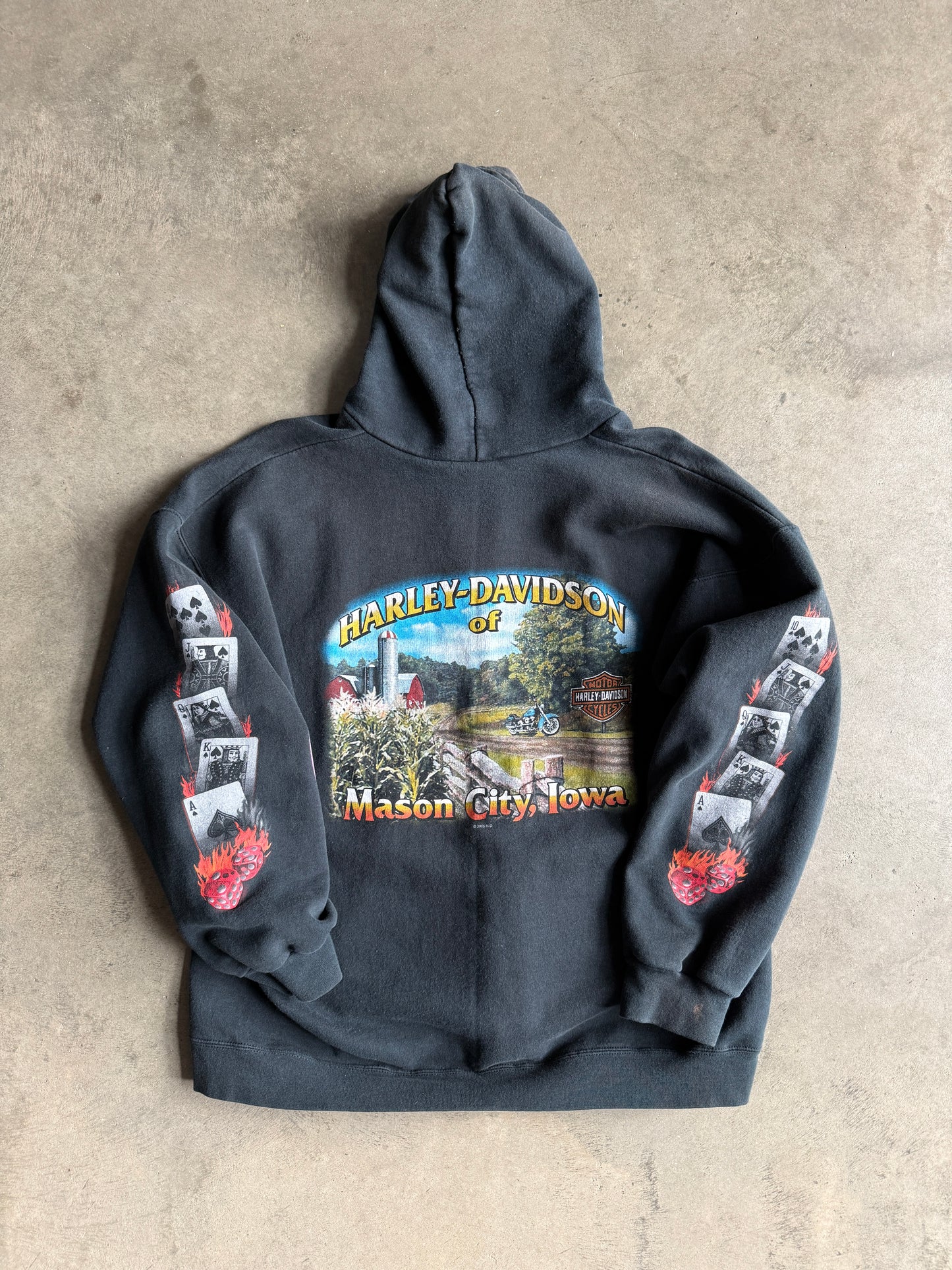 (XL) Harley Mason City Hoodie