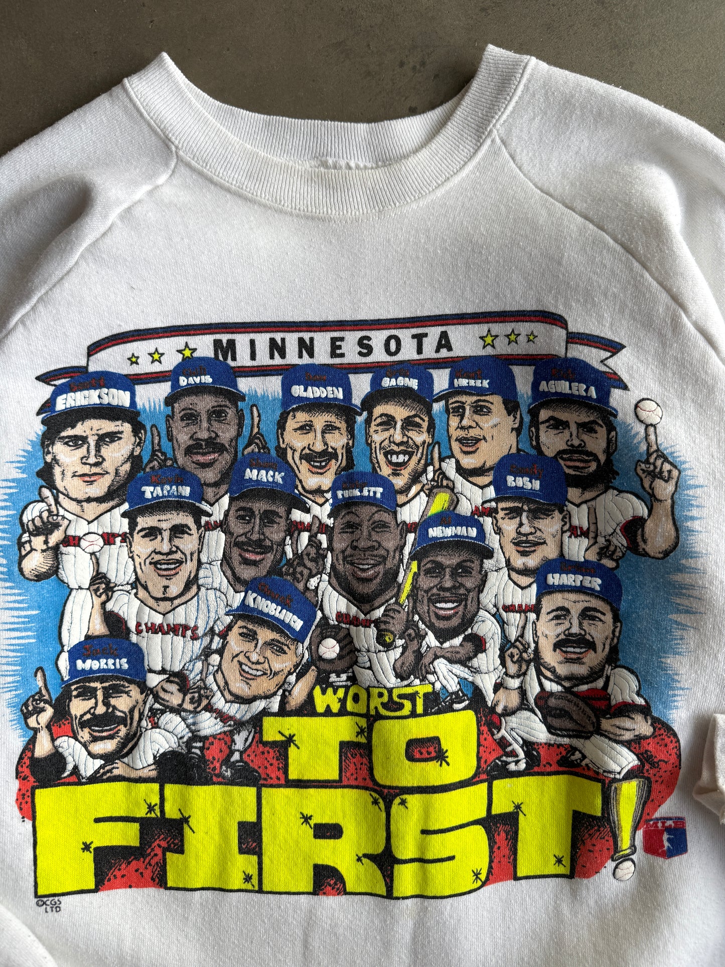 (XL) Minnesota Twins Worst to First Crew