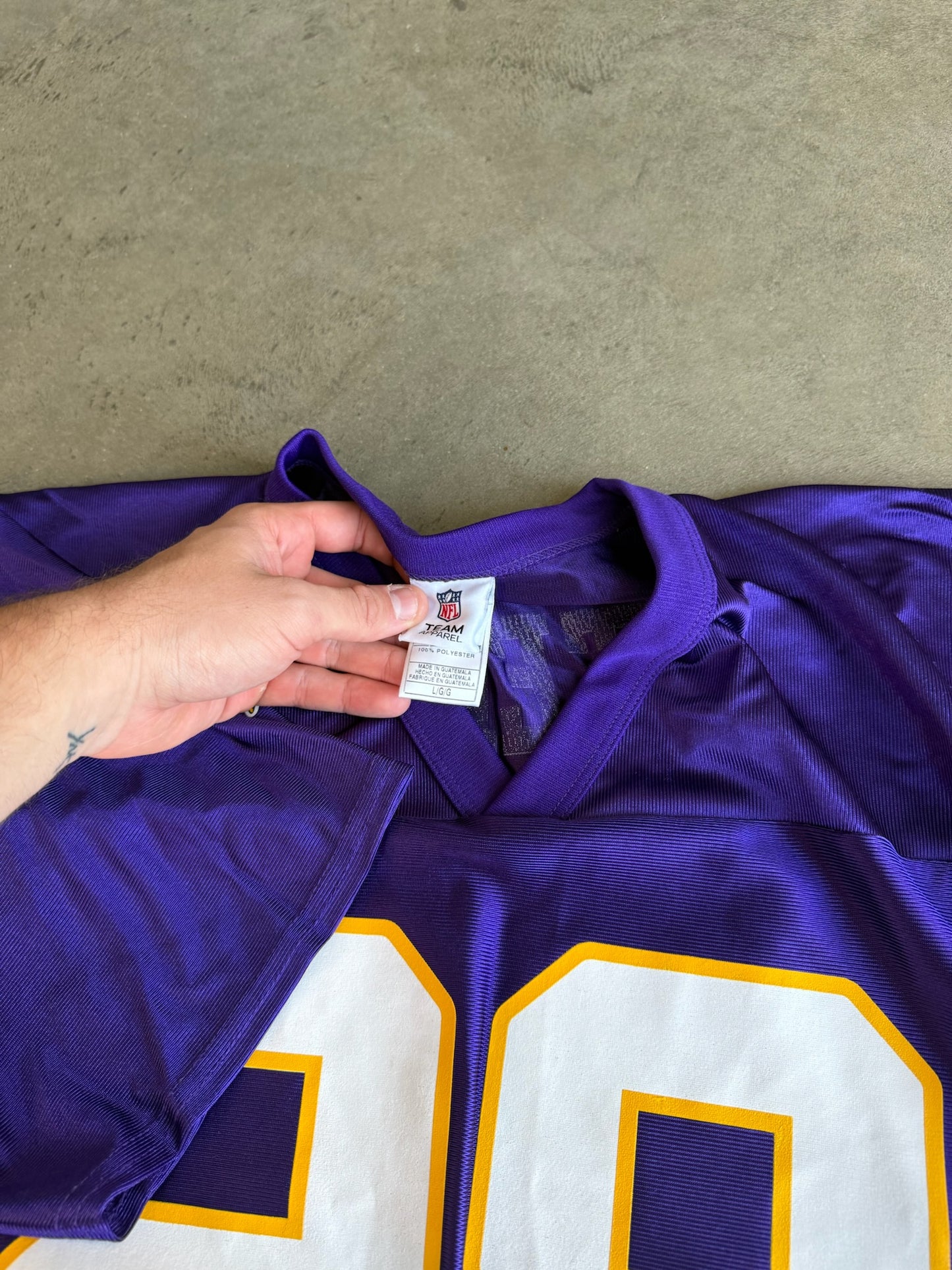 (L) Minnesota Vikings Adrian Peterson Jersey