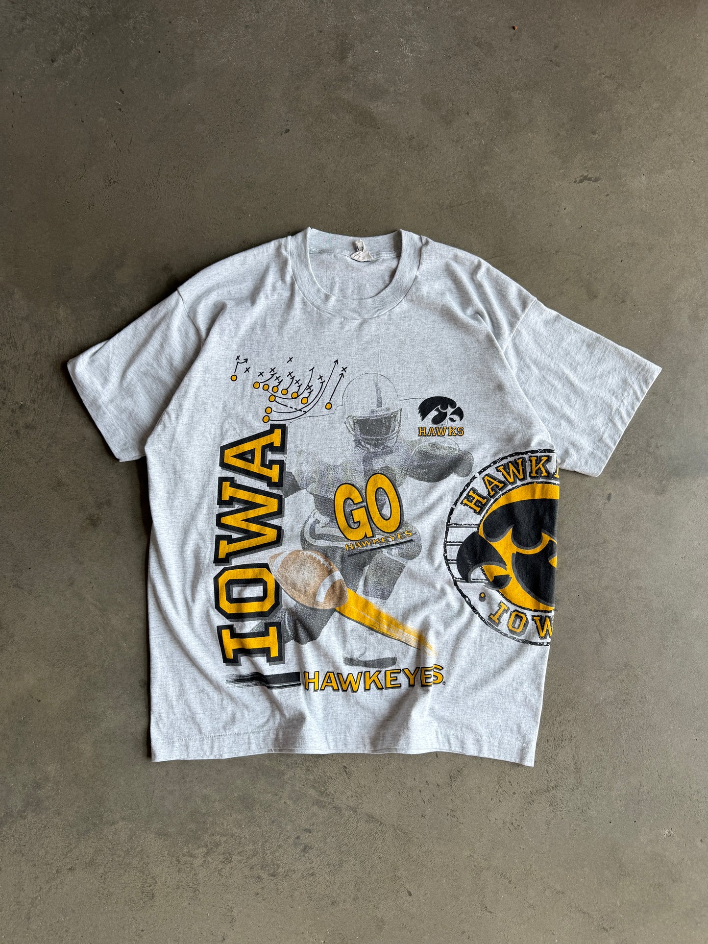 (XL) Iowa Football AOP Tee