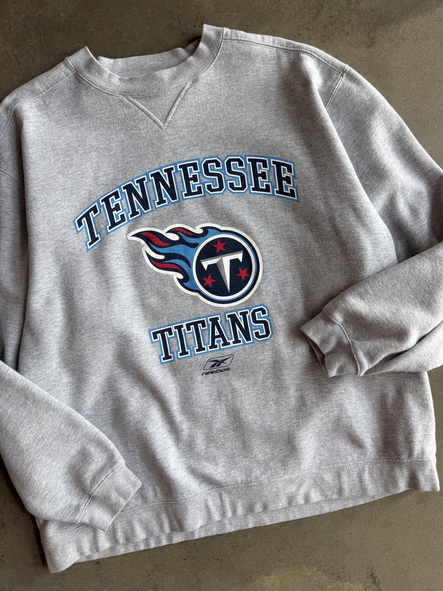 (XL) Tennessee Titans Reebok Crew