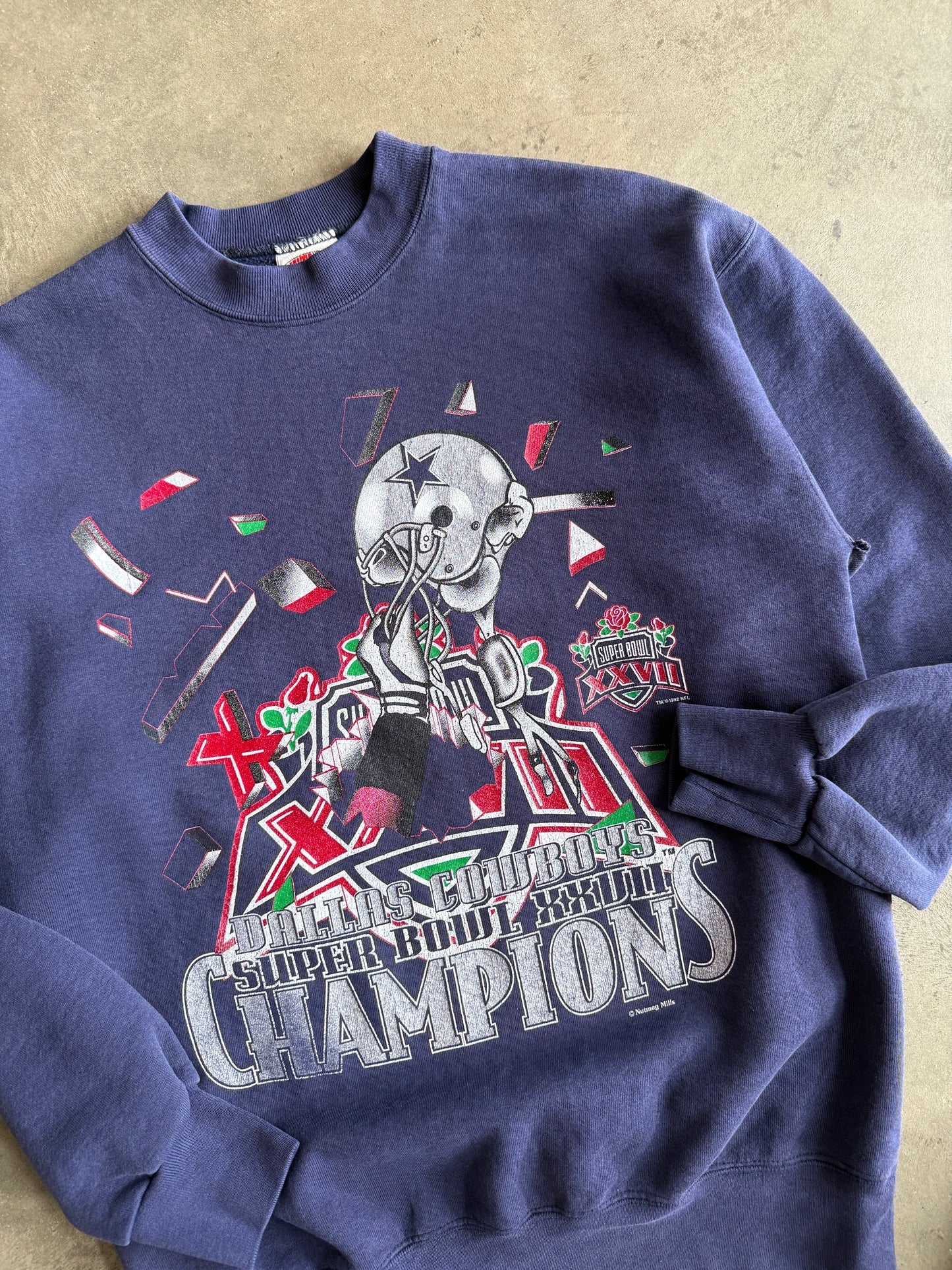 (XL) Dallas Cowboys Super Bowl Champions Crew