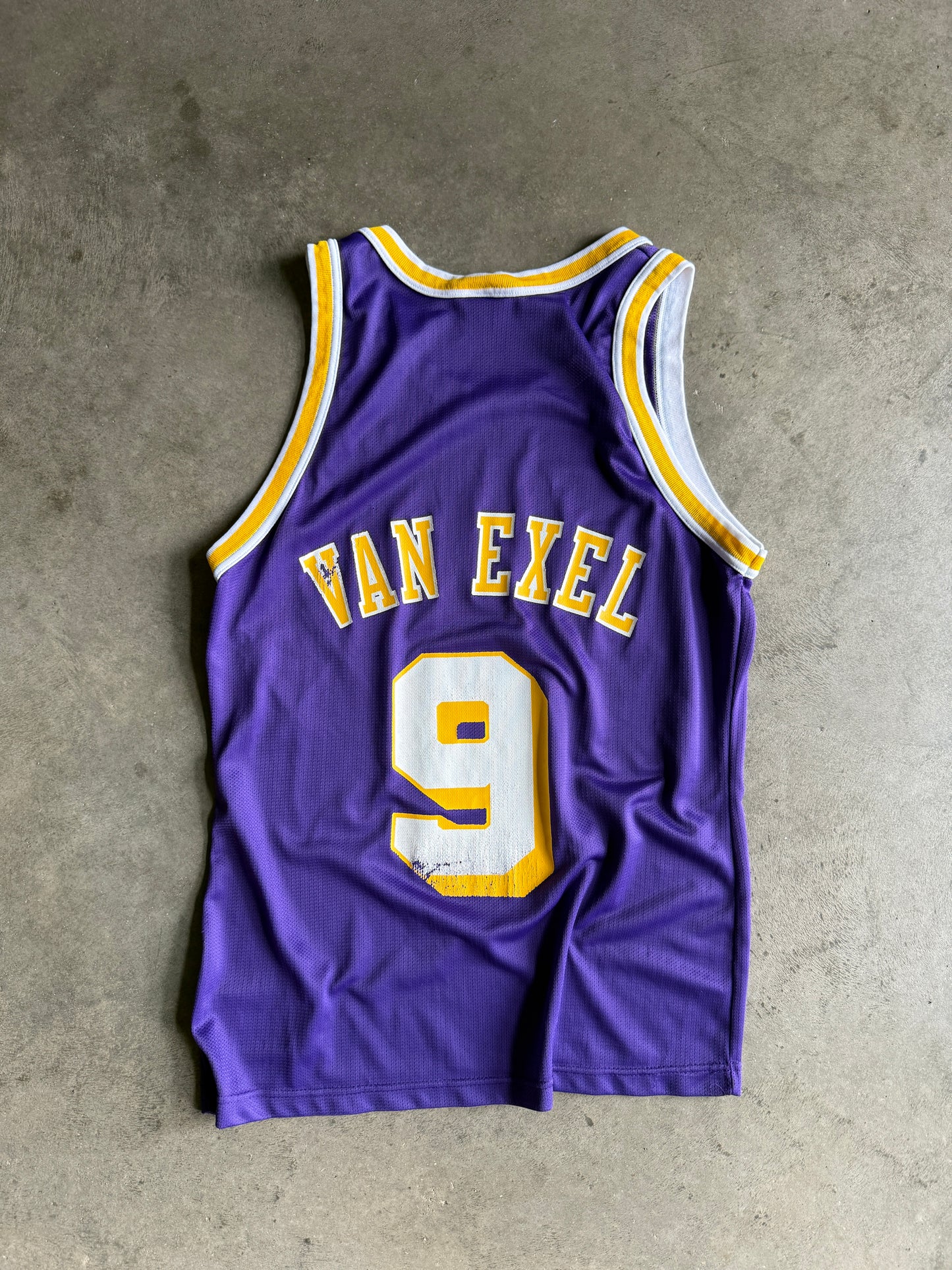 (M) Lakers Van Exel Jersey