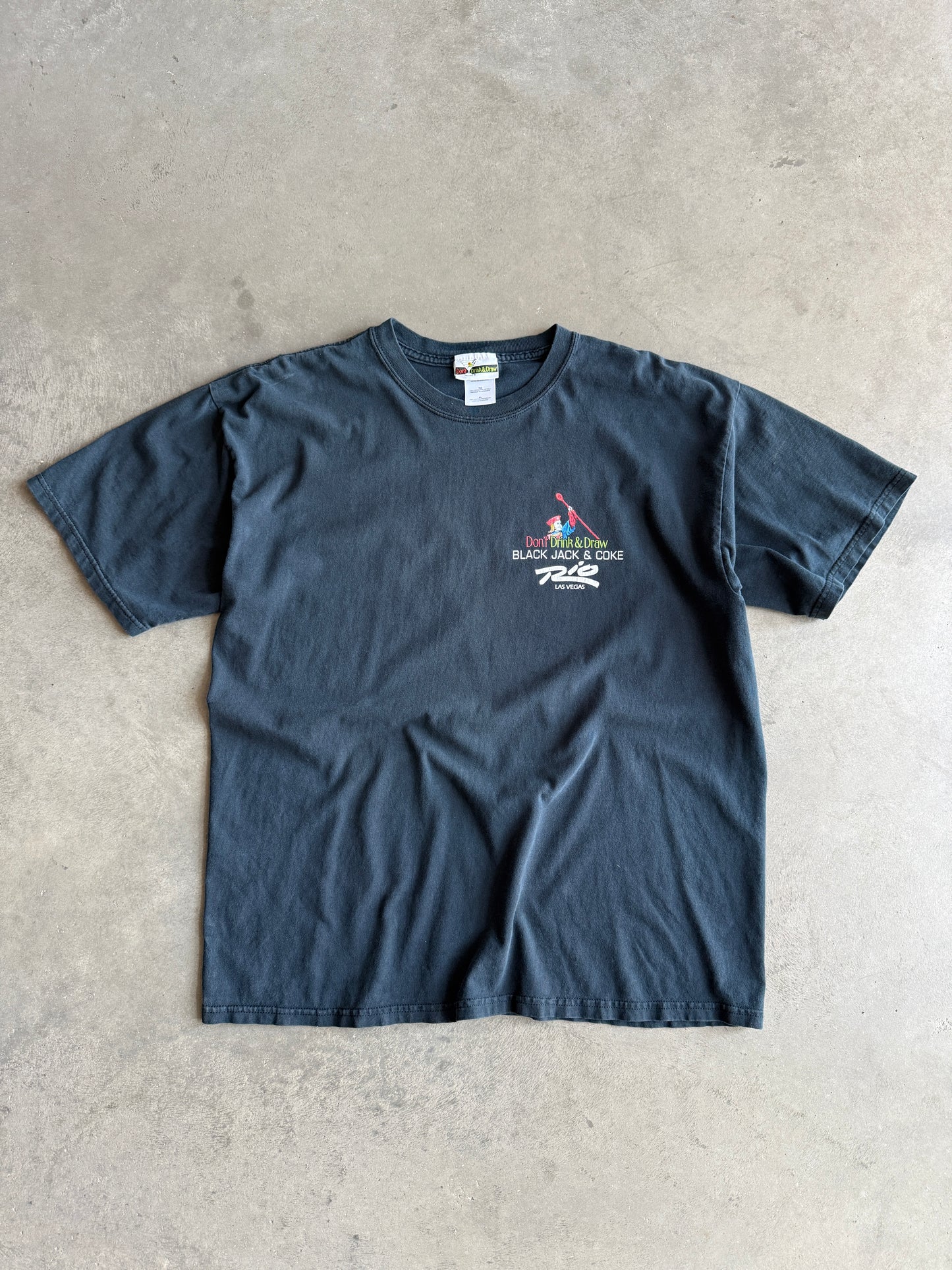 (XL) Black Jack & Coke Tee