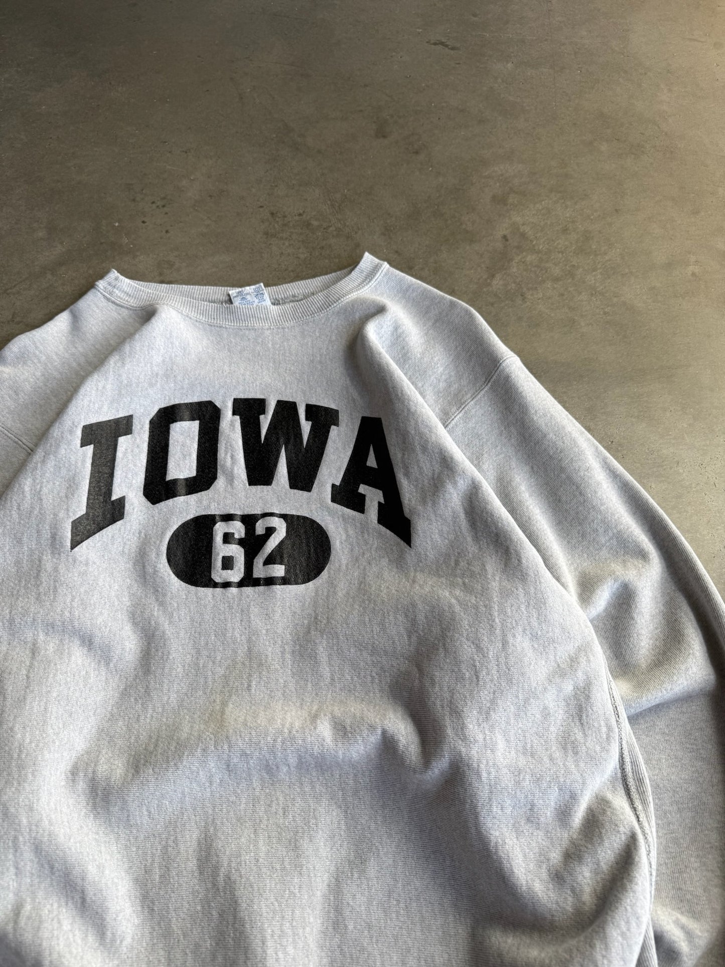 (XXL) Iowa Reverse Weave Crew