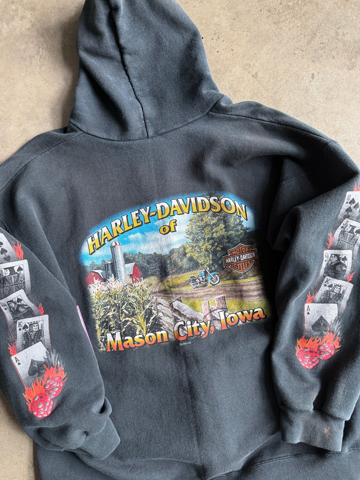 (XL) Harley Mason City Hoodie