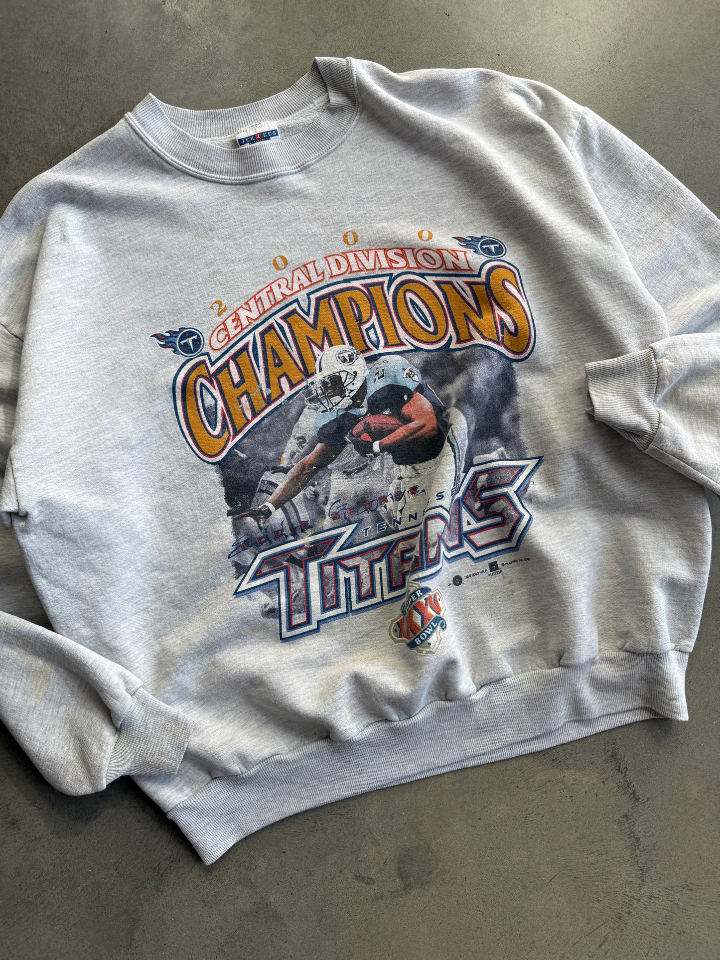 (XL) Tennessee Titans Eddie George Crew