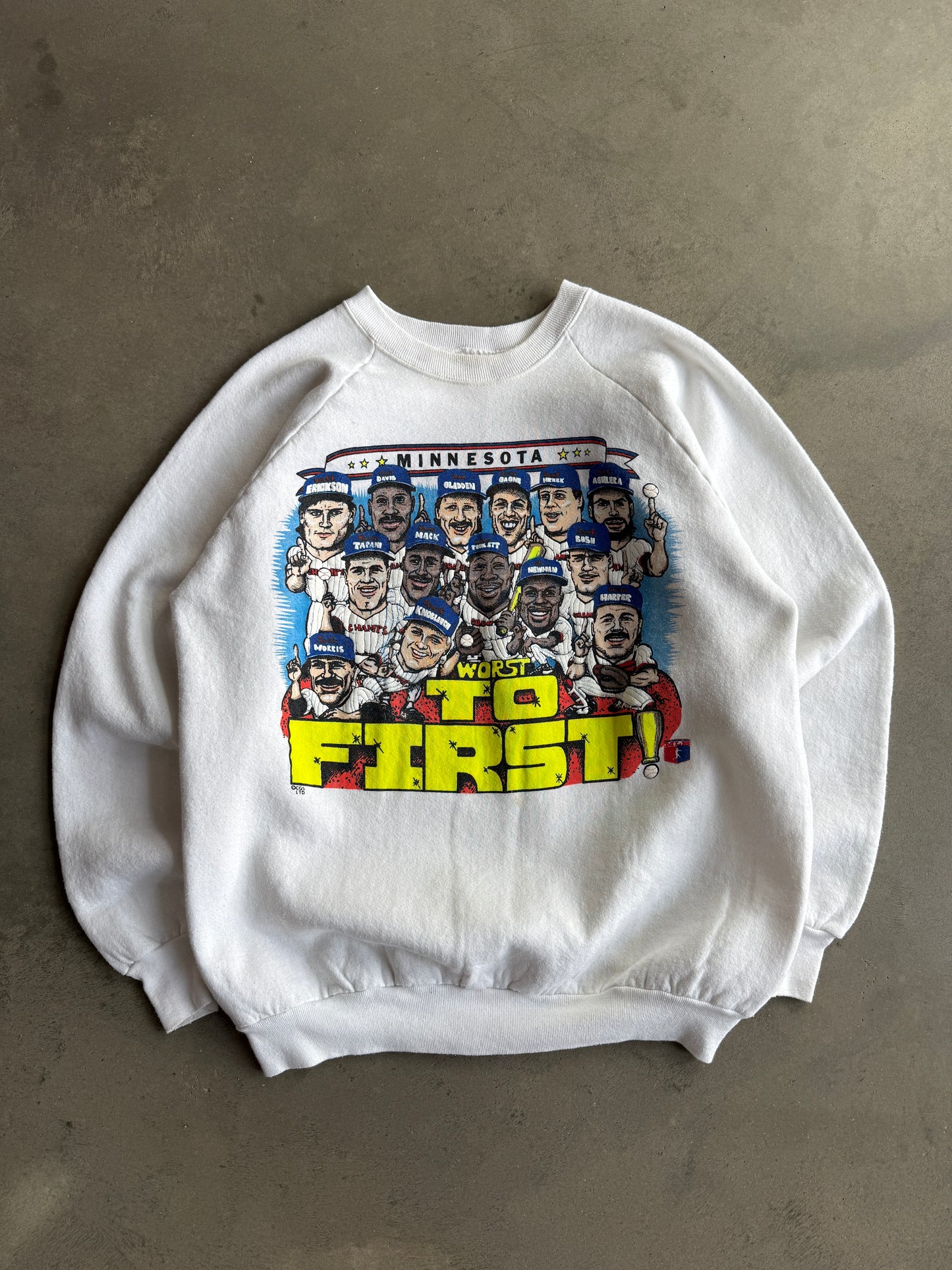 (XL) Minnesota Twins Worst to First Crew