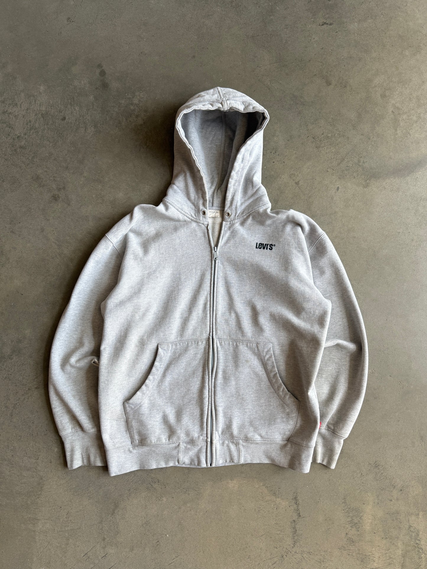 (L) Levi’s Zip Hoodie