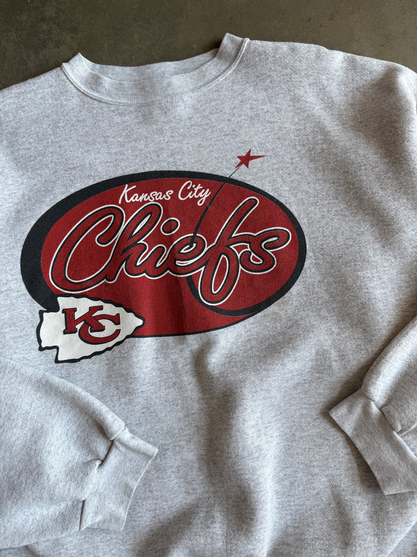 (XXXXL) Kansas City Chiefs Crew