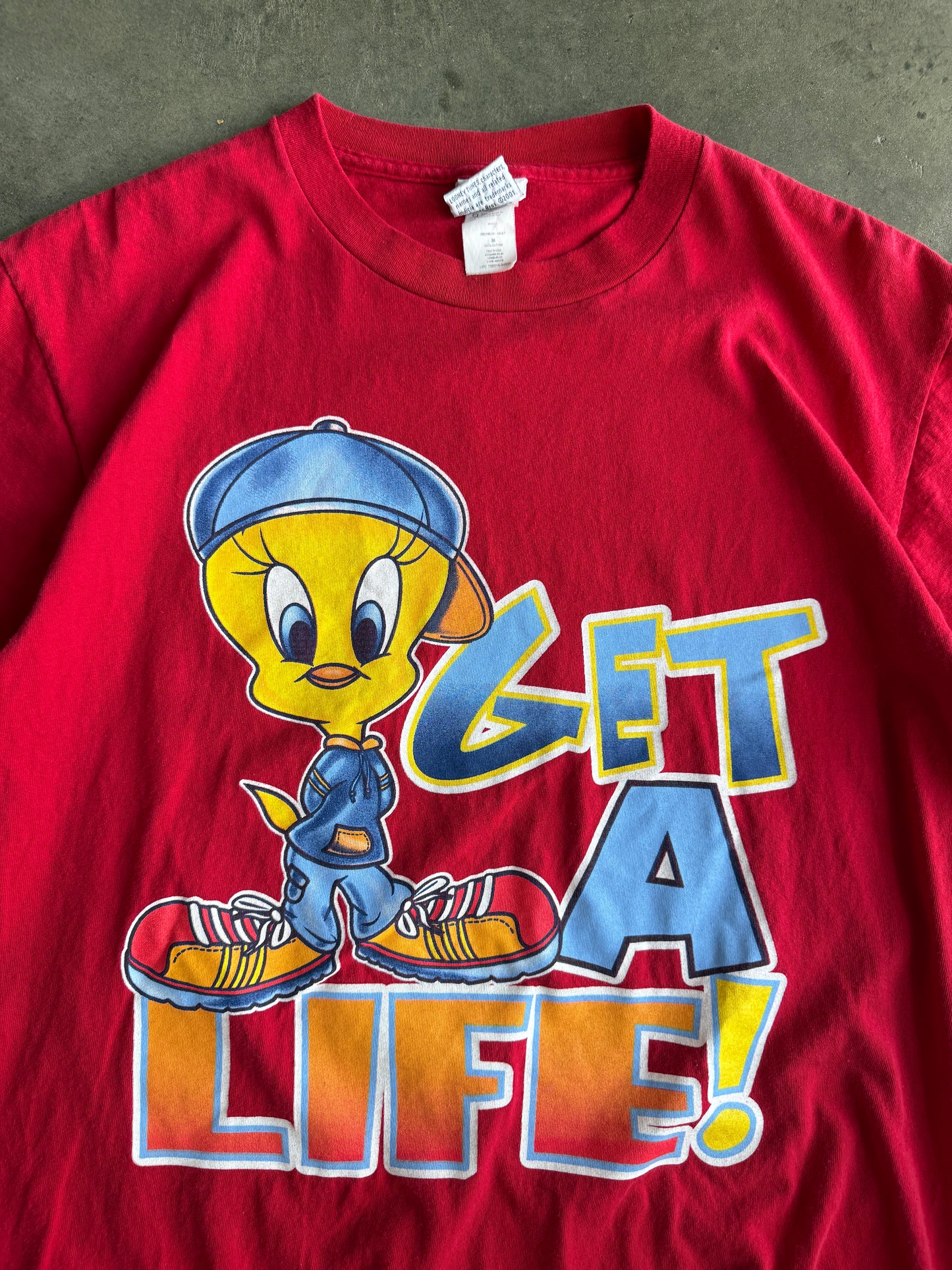 (L) Tweety Get a Life Tee