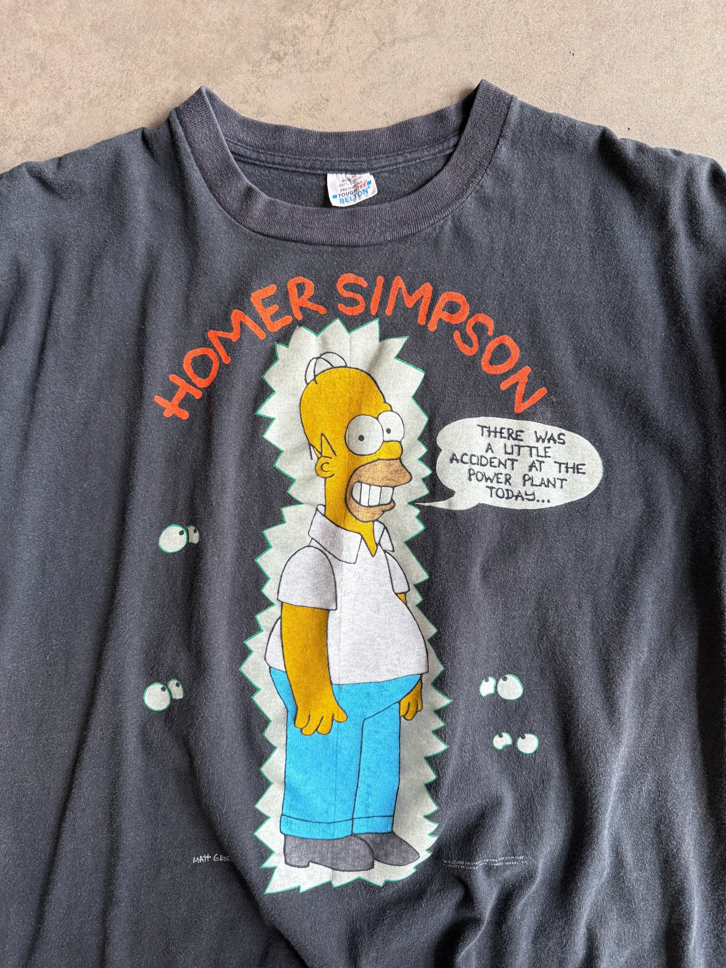 (L) Homer Simpson Power Plant Tee