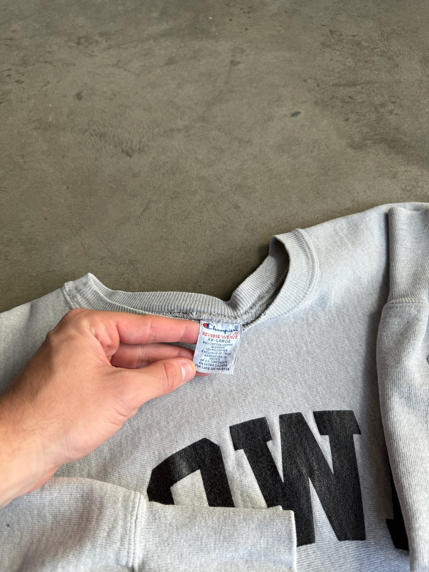 (XXL) Iowa Reverse Weave Crew