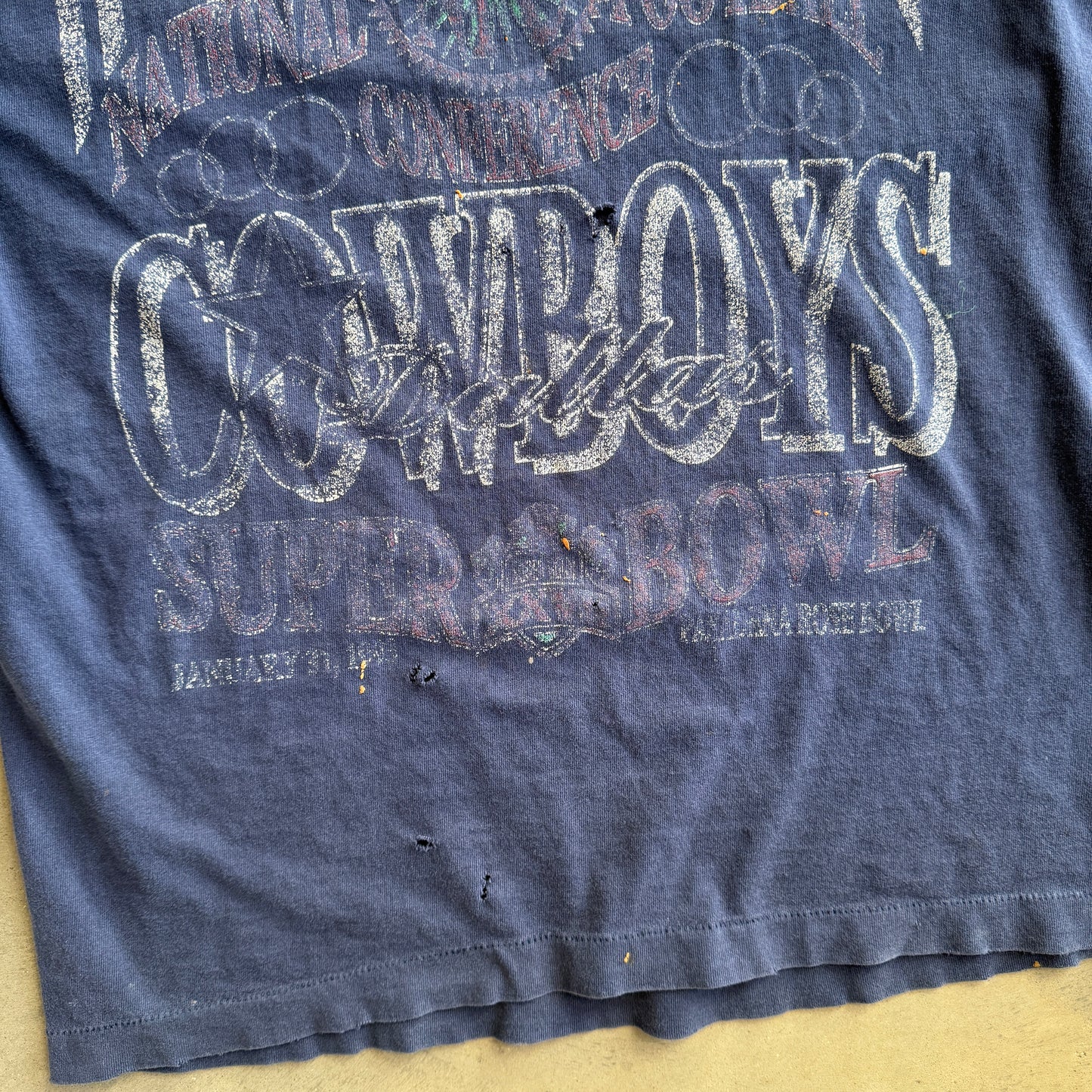 (L) Dallas Cowboys Super Bowl Tee