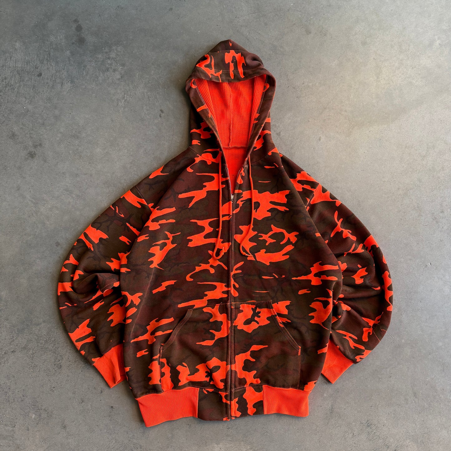 (L) Neon Camo Hoodie