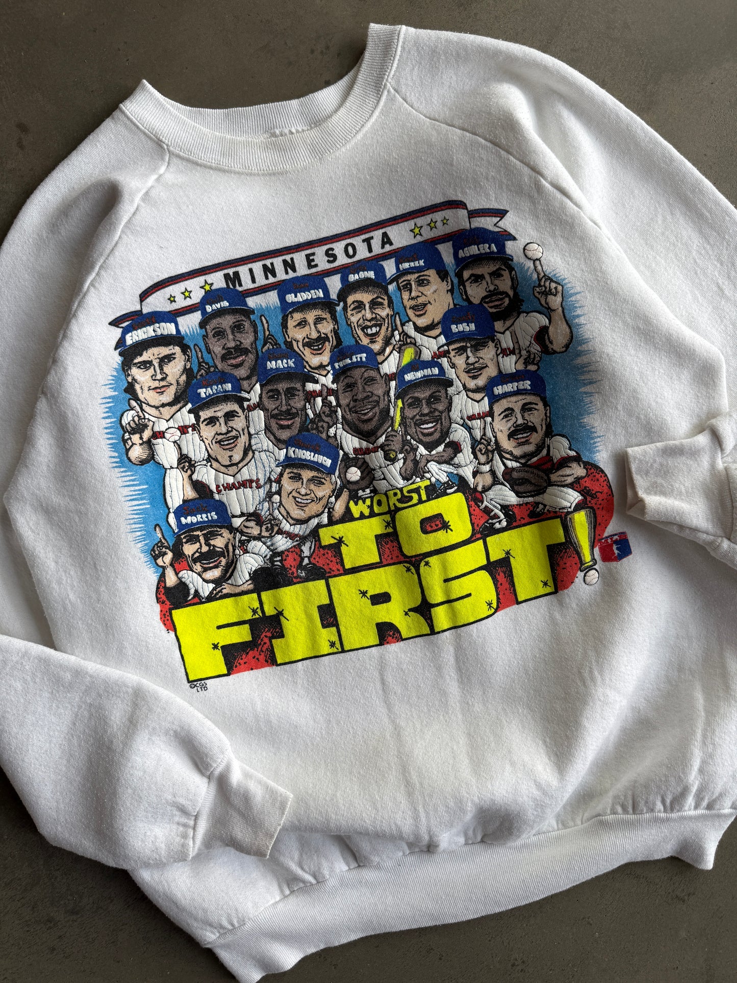 (XL) Minnesota Twins Worst to First Crew
