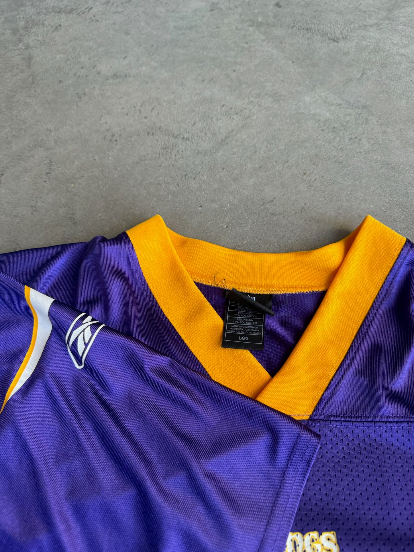 (L) Minnesota Vikings Brett Favre Jersey
