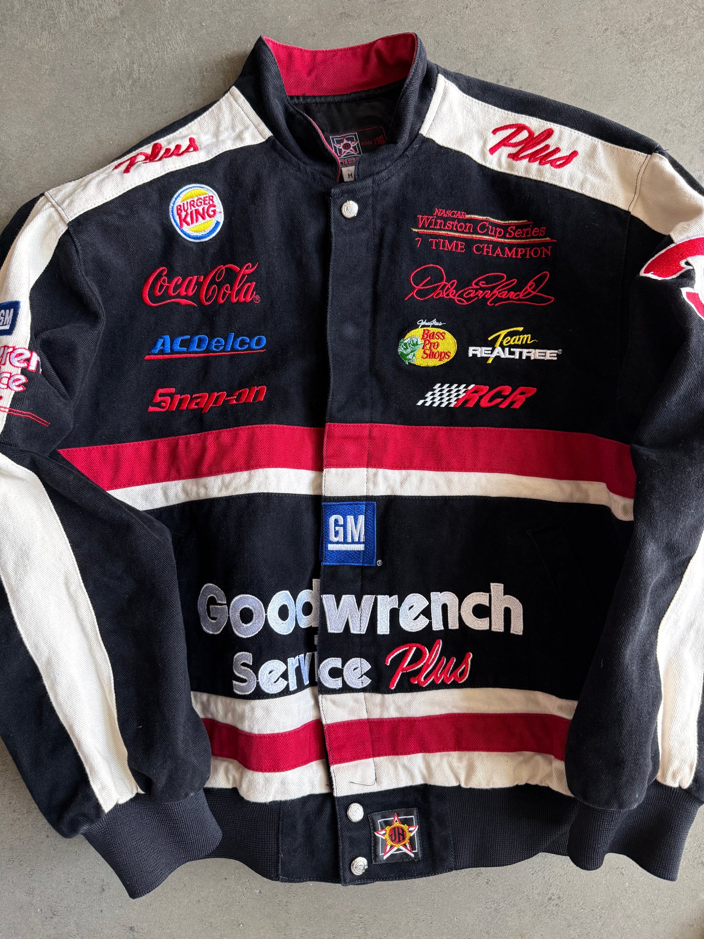 (M) Dale Earnhardt Sr. Racing Jacket