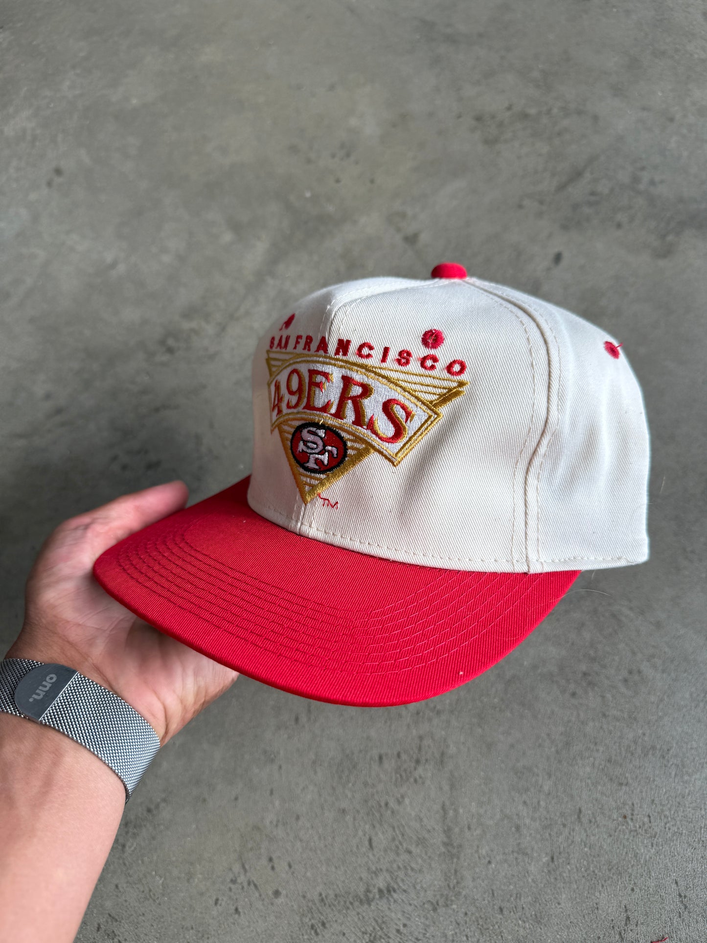 San Francisco 49ers Cream Dome Snap Back Hat