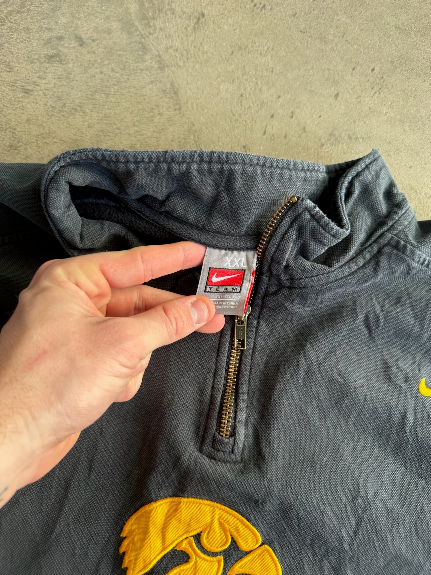 (XXL) Iowa Quarter Zip