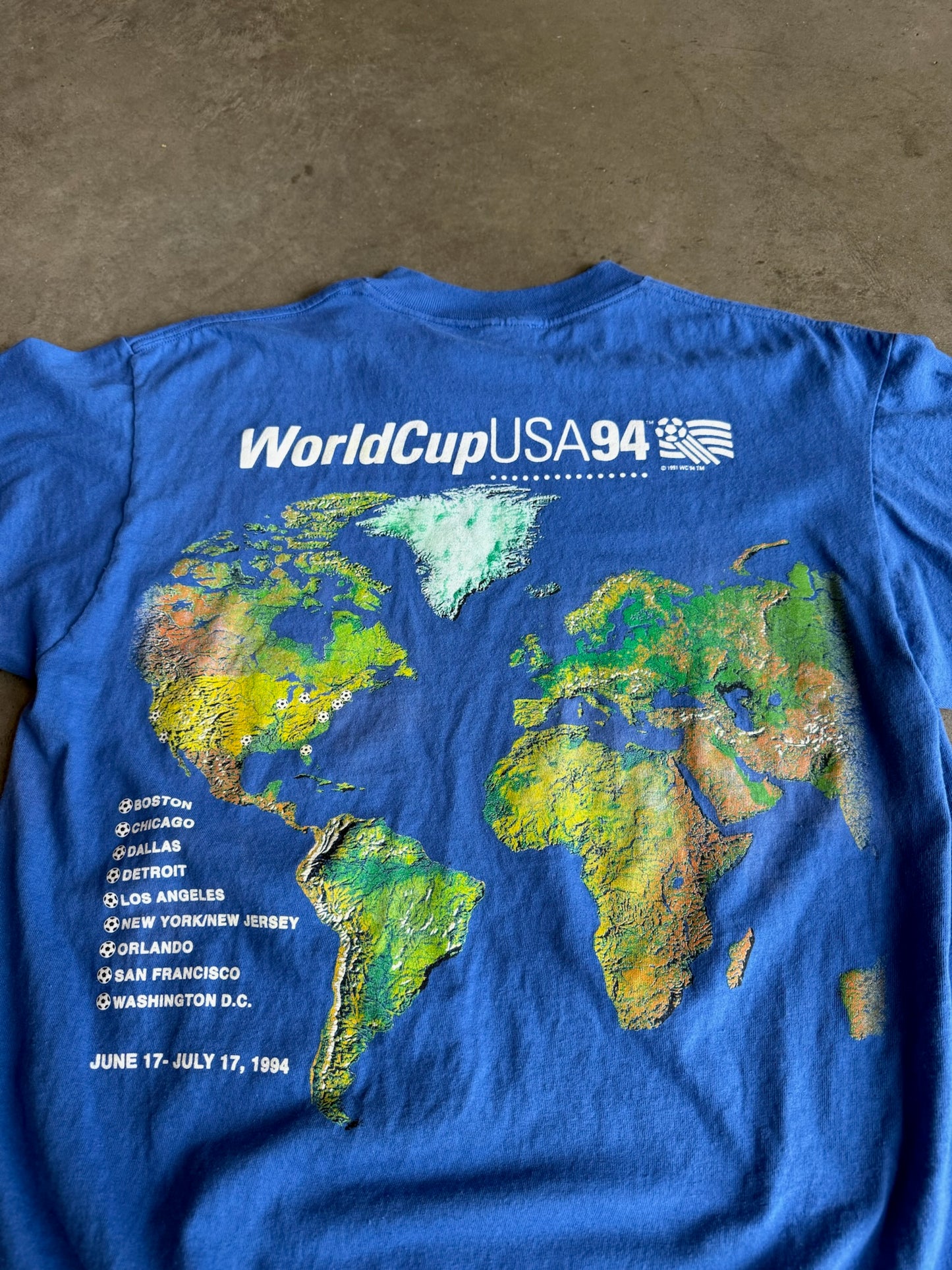 (L) 1994 Master Card World Cup Tee