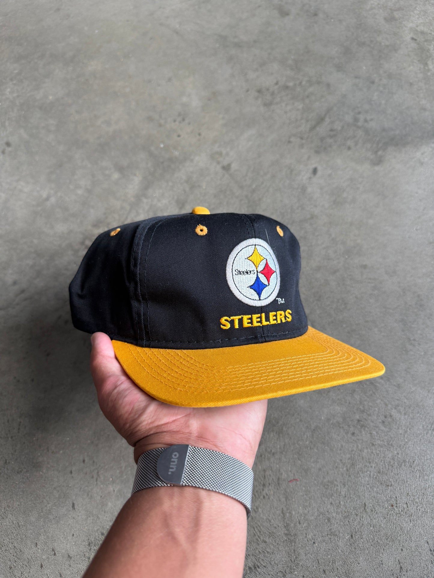Pittsburgh Steelers Logo Snap Back Hat