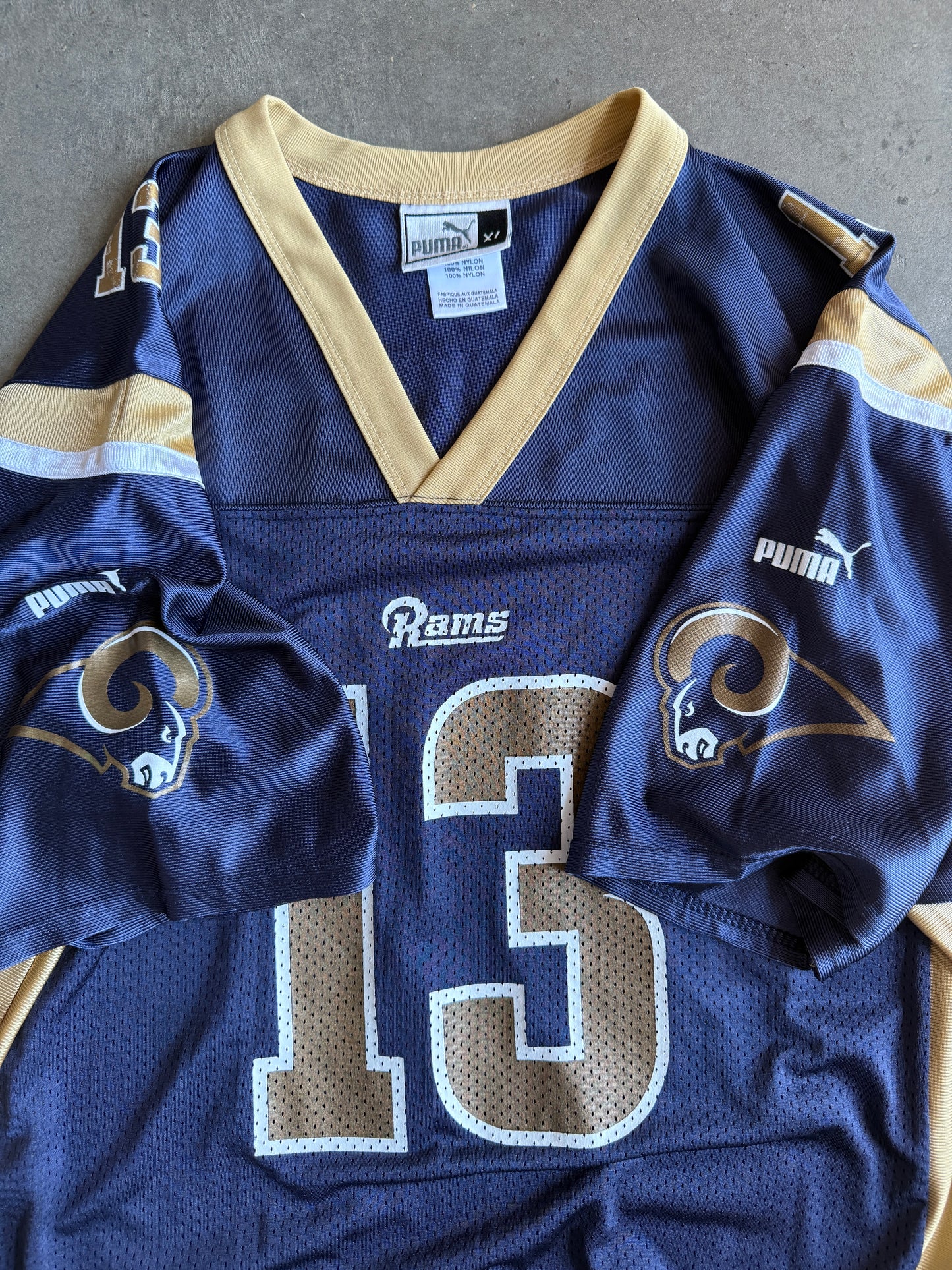 (XL) Rams Kurt Warner Jersey
