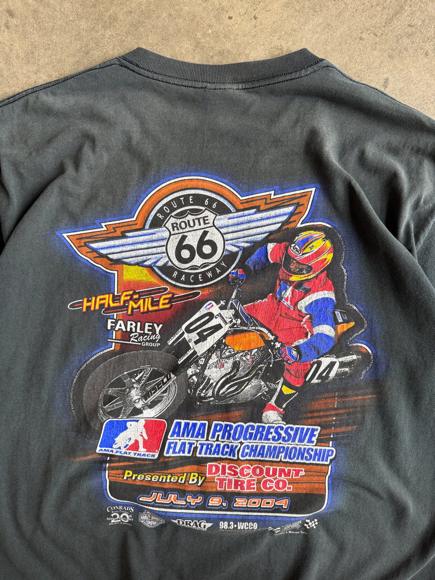 (XL) 2004 Flat Track Tee