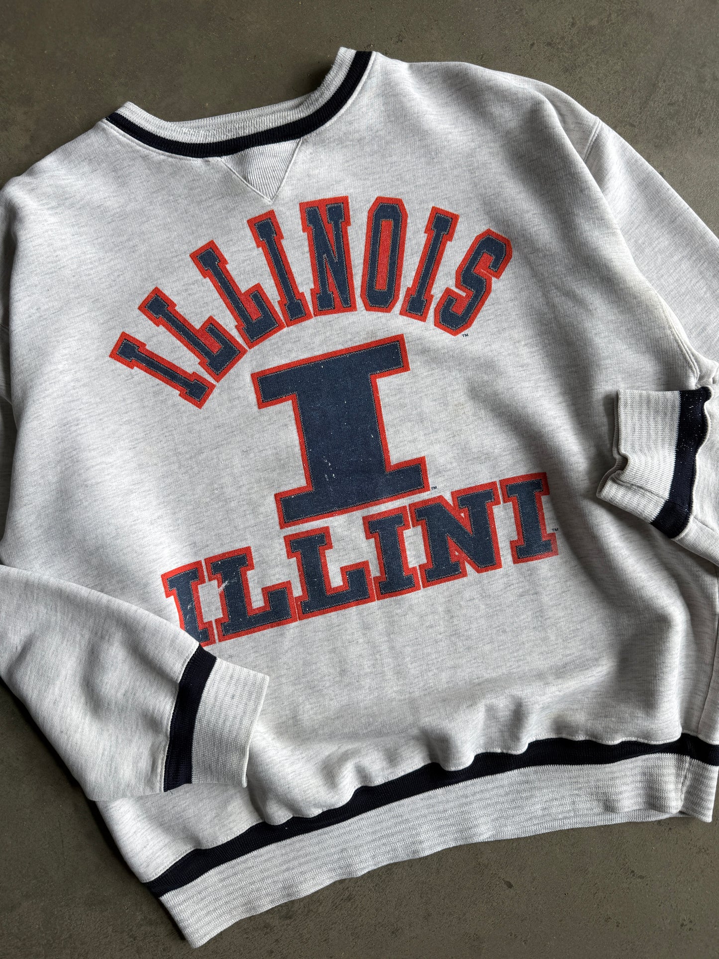 (XL) Illinois Illini Crew