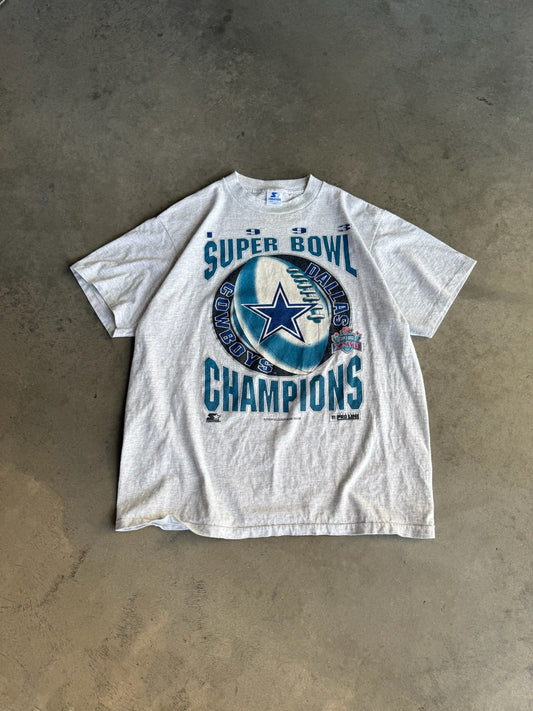 (L) 1993 Dallas Cowboys Super Bowl Tee