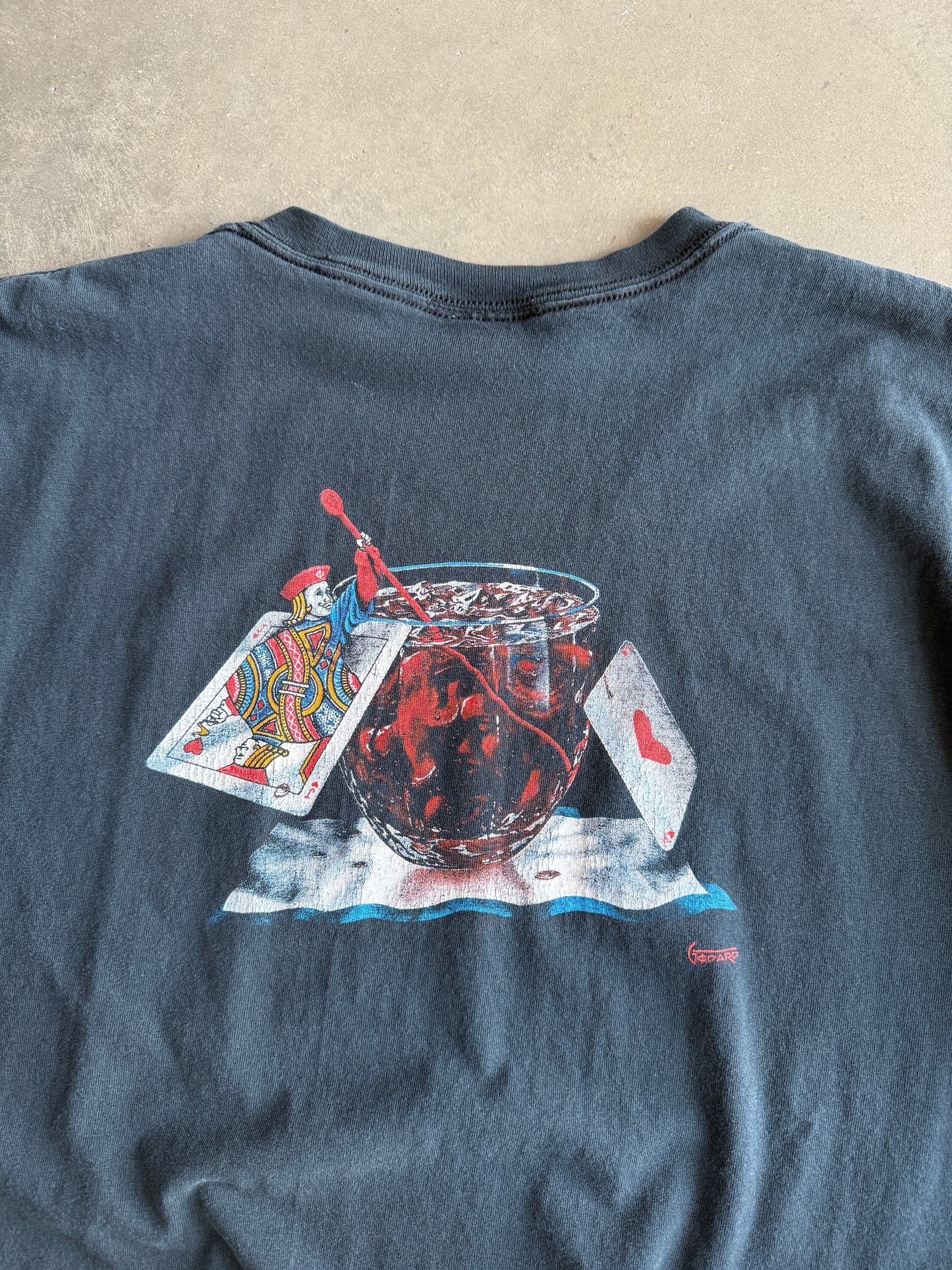 (XL) Black Jack & Coke Tee