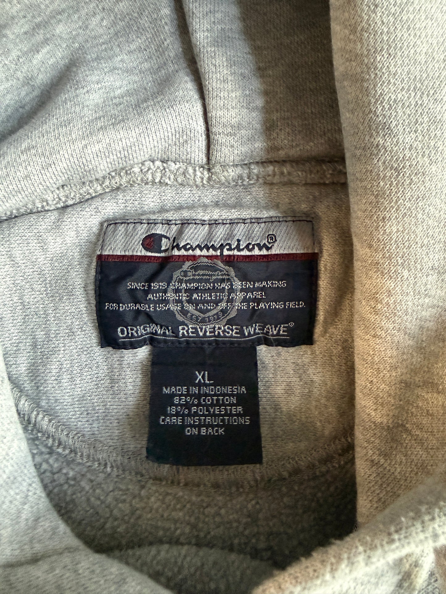 (XL) Iowa Champion Reverse Weave Hoodie