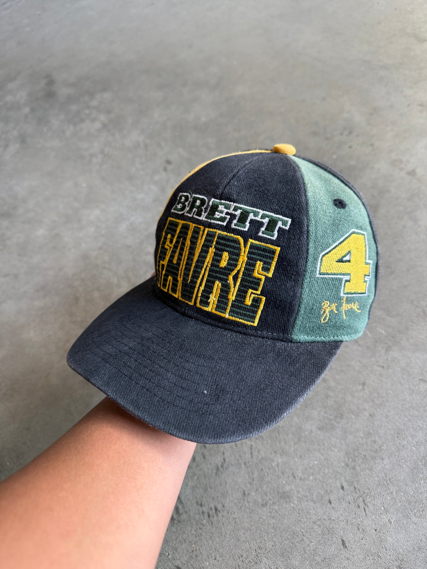 Brett Farve Green Bay Packers Snap Back Hat