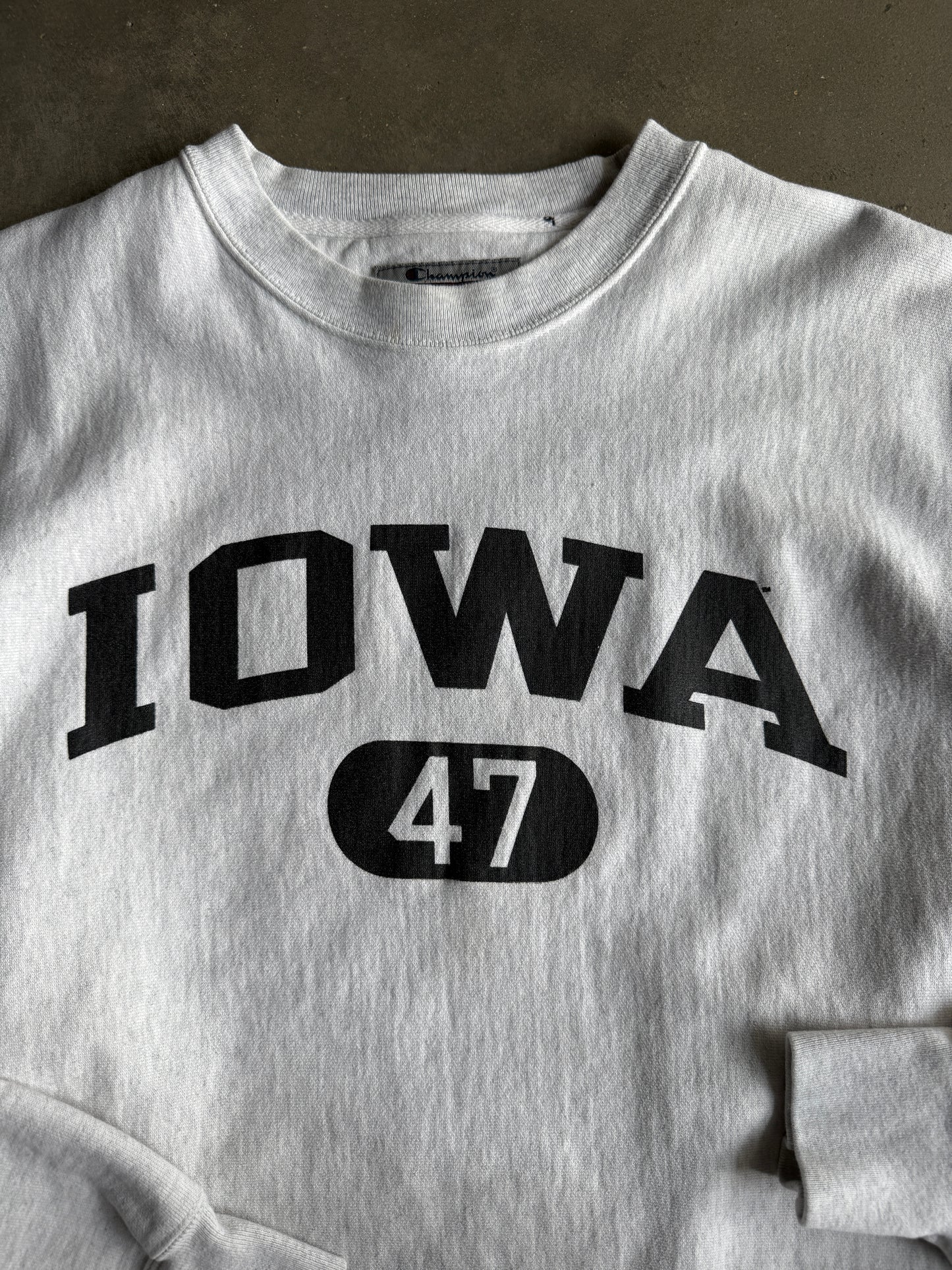 (XXL) Iowa Reverse Weave Crew