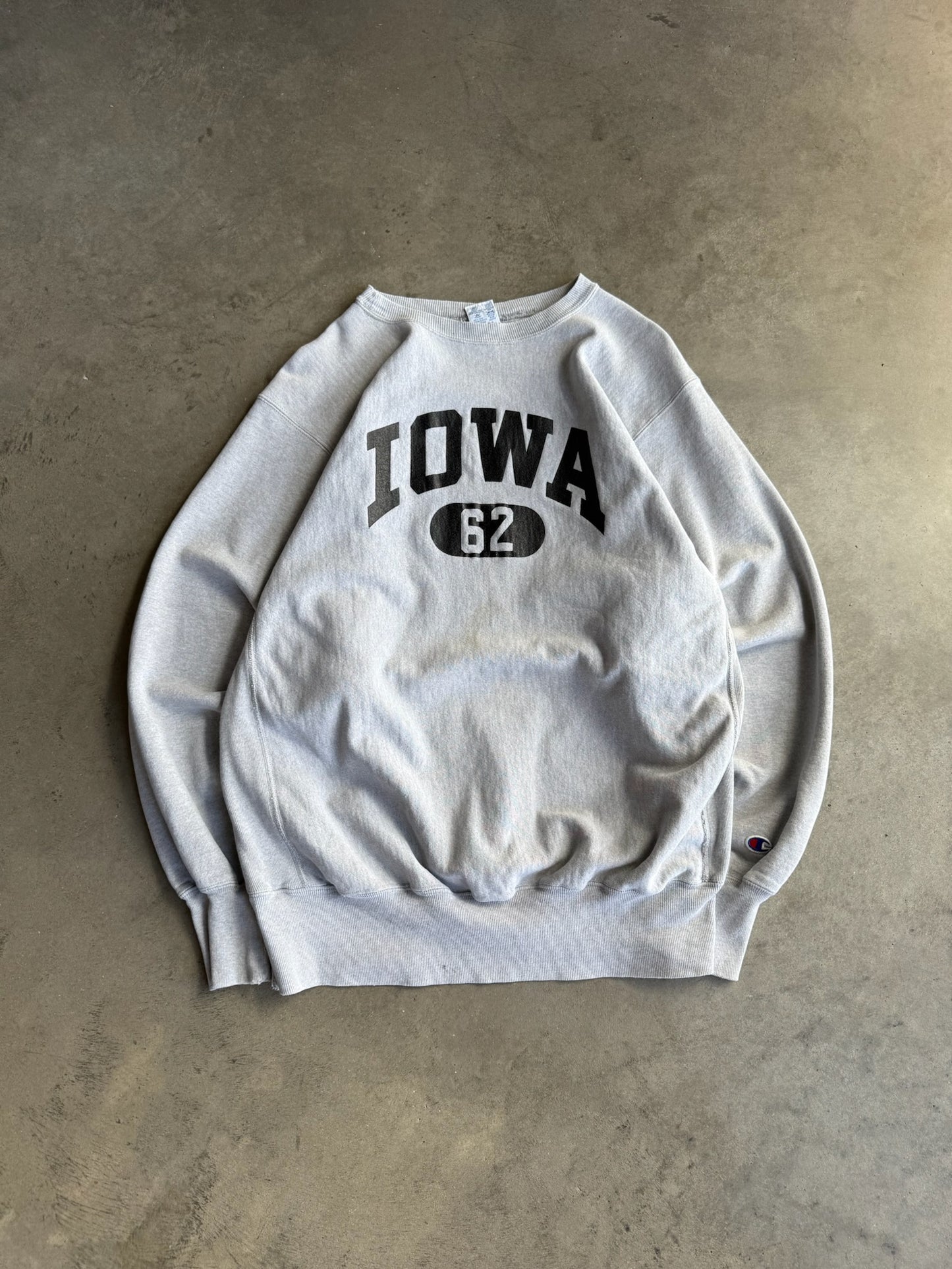 (XXL) Iowa Reverse Weave Crew
