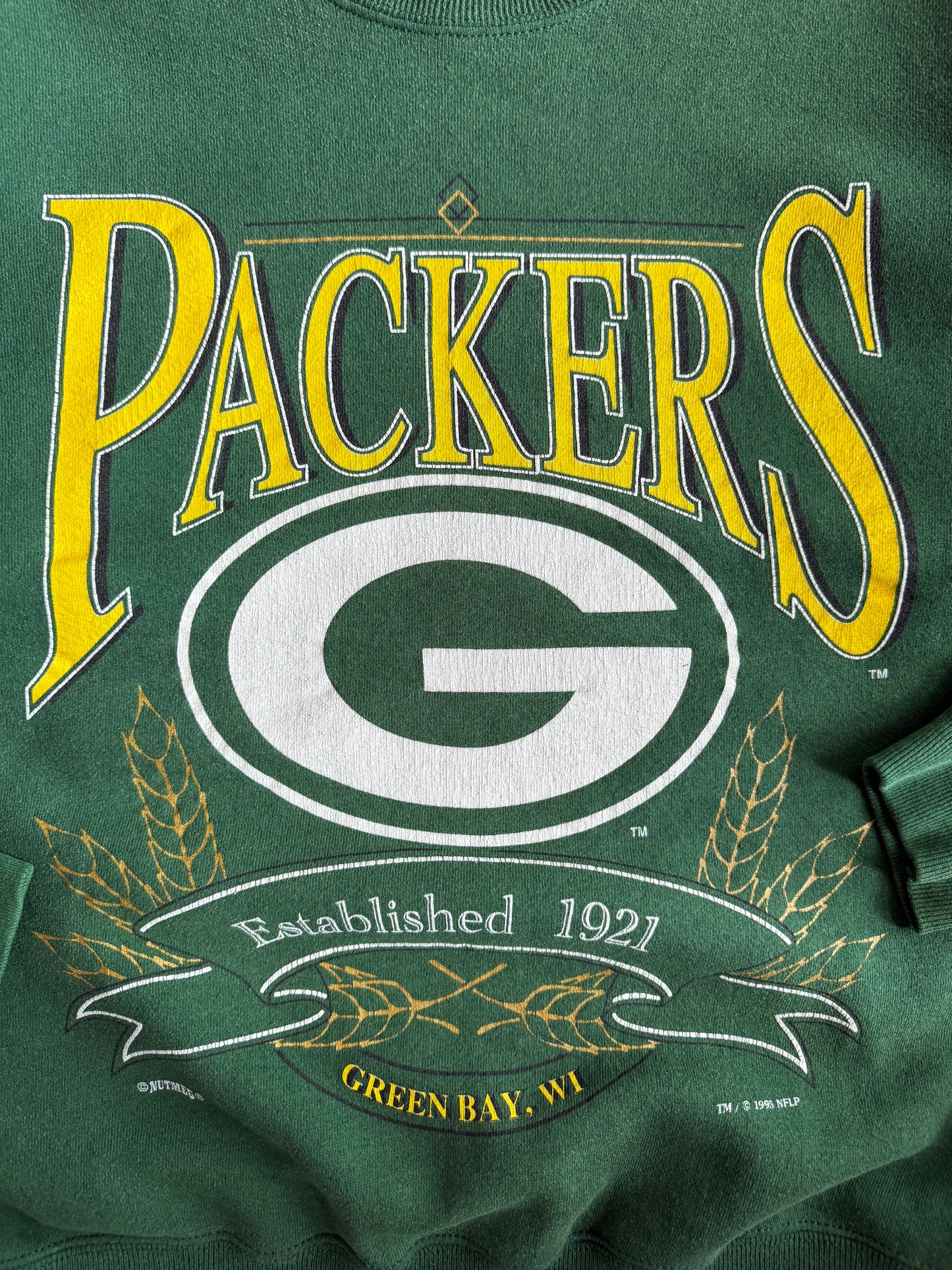 (XL) 1995 Green Bay Packers Crew