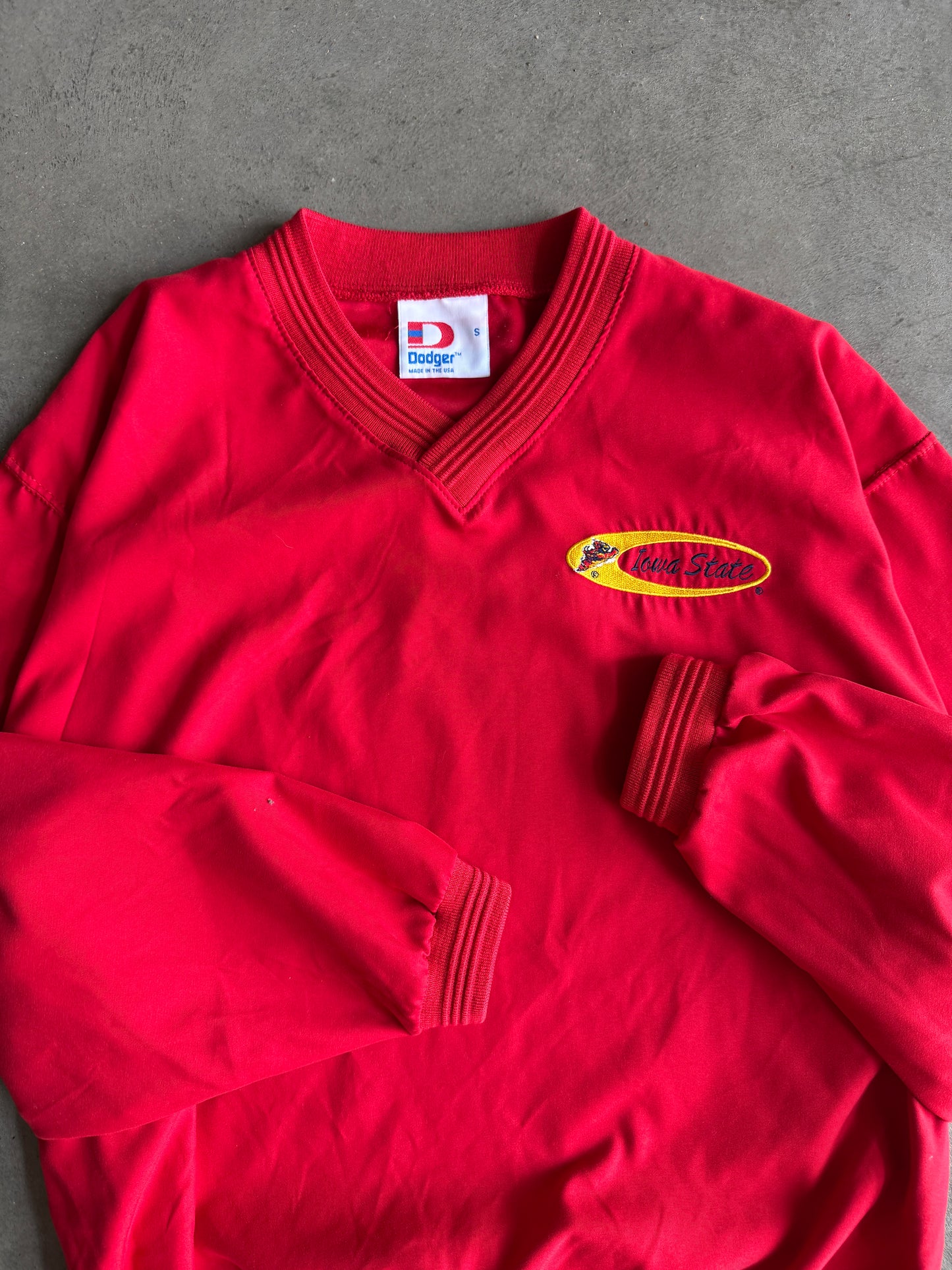 (M) Iowa State Pullover Jacket