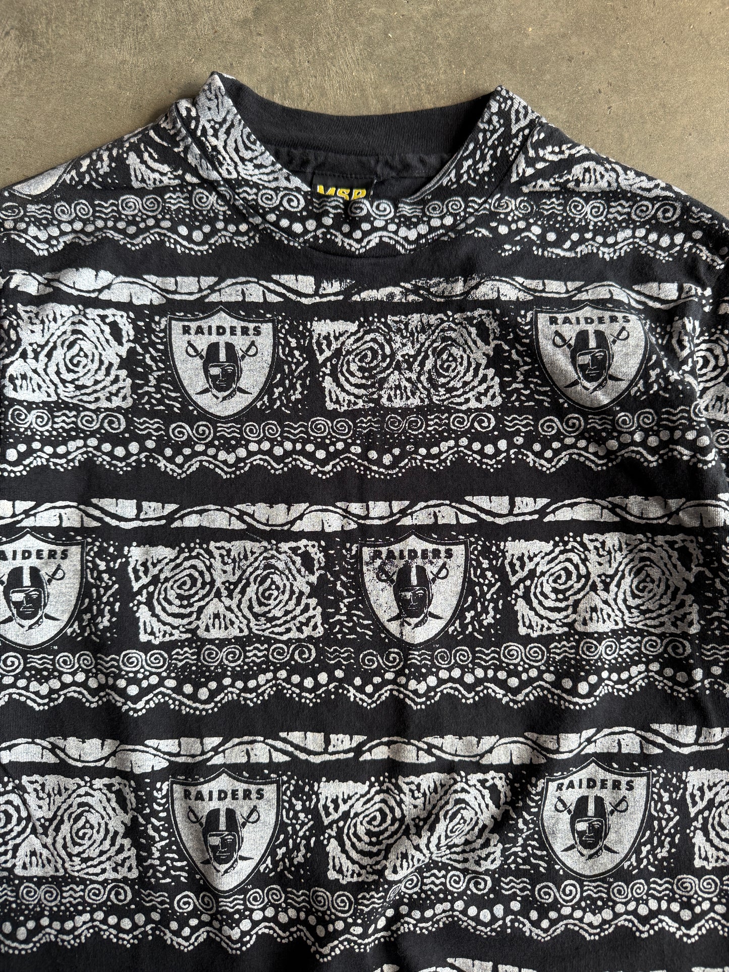 (M) Raiders AOP Tee