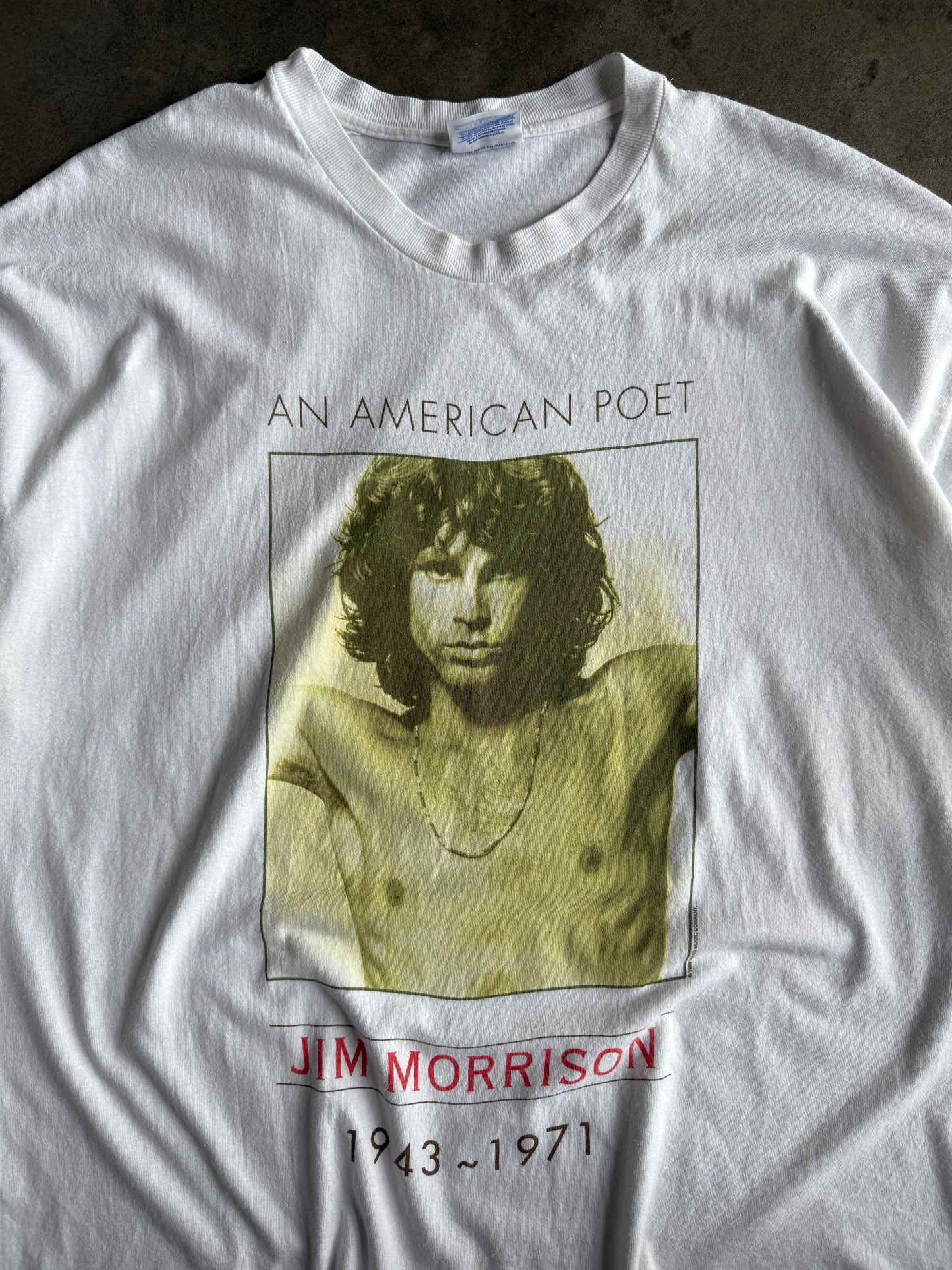 (XL) Jim Morrison Memorial Tee