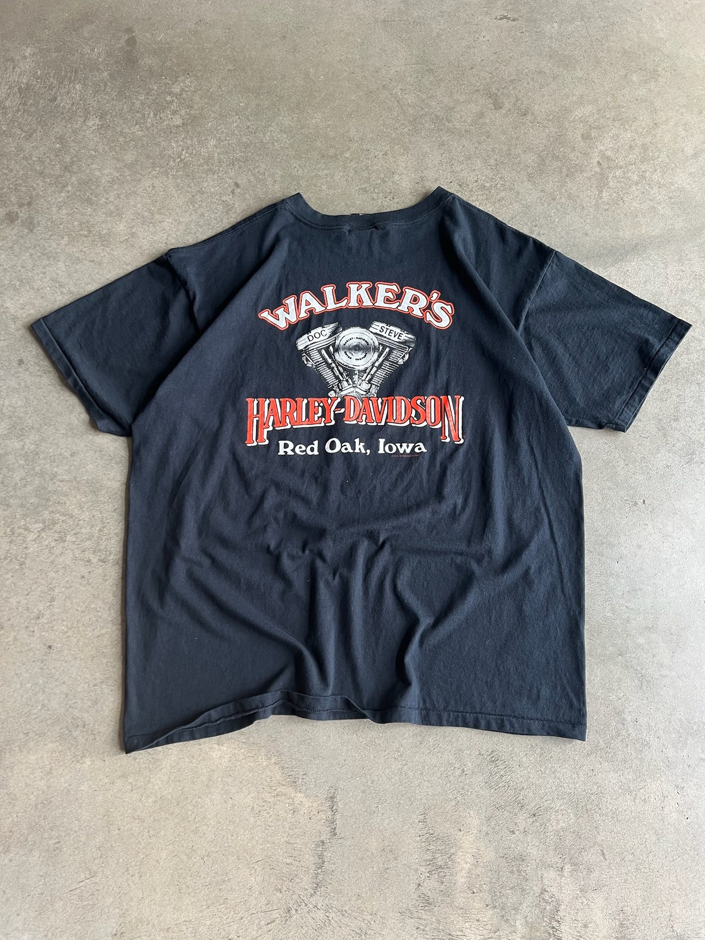 (XXXL) Harley Red Oak Tee